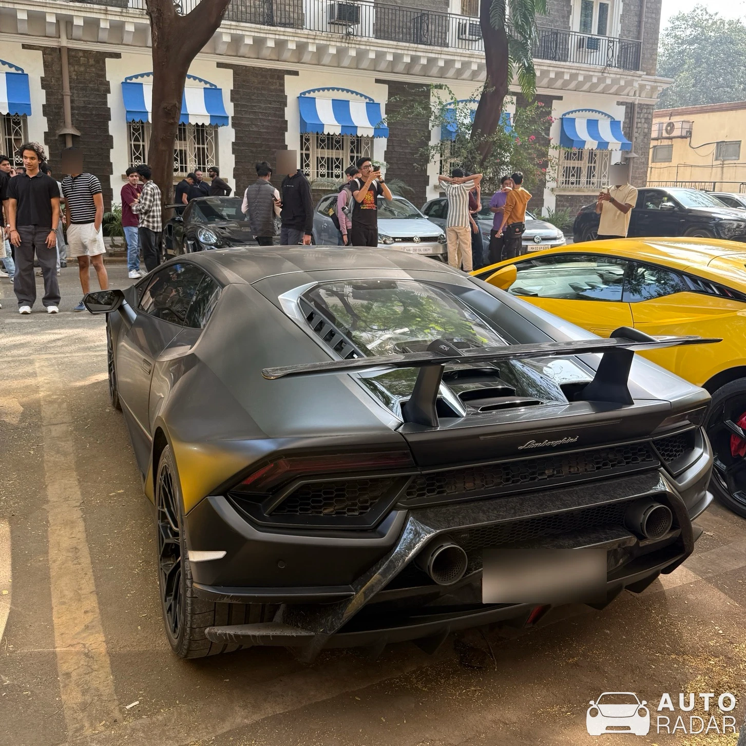 Lamborghini Huracán LP640-4 Performante spotted in Mumbai, India