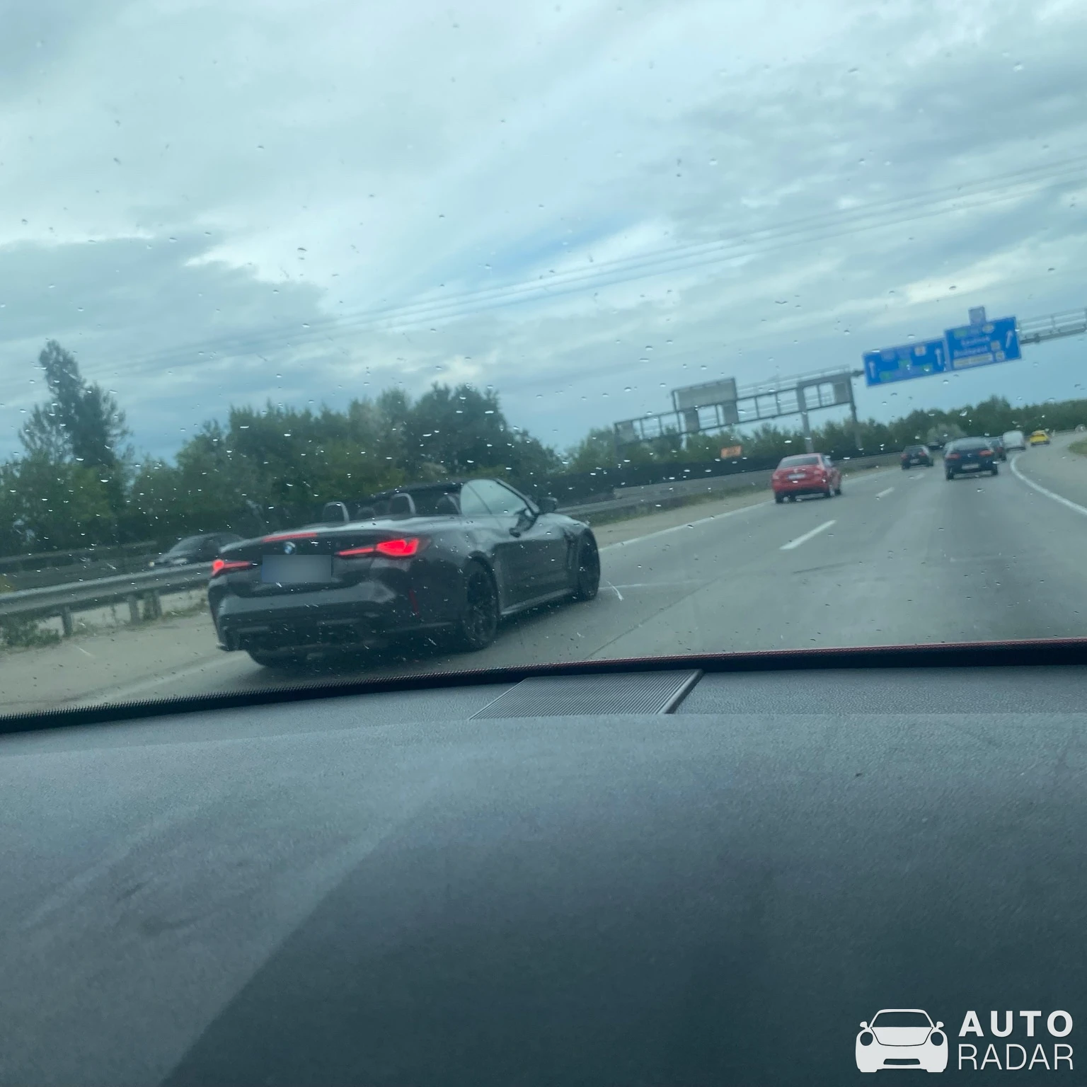 BMW M4 G83 Convertible Competition spotted in Kakucs