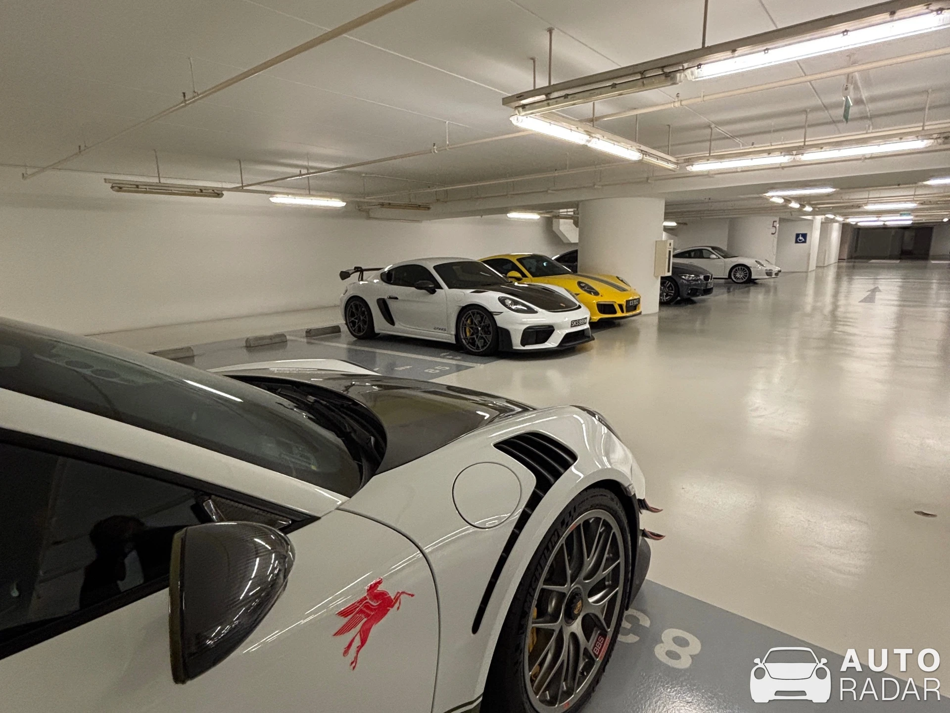 Porsche 991 GT3 RS MkI MR spotted in Singapore