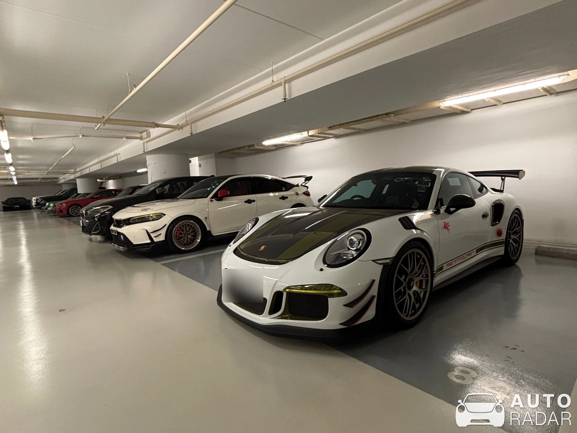 Porsche 991 GT3 RS MkI MR spotted in Singapore, Singapore