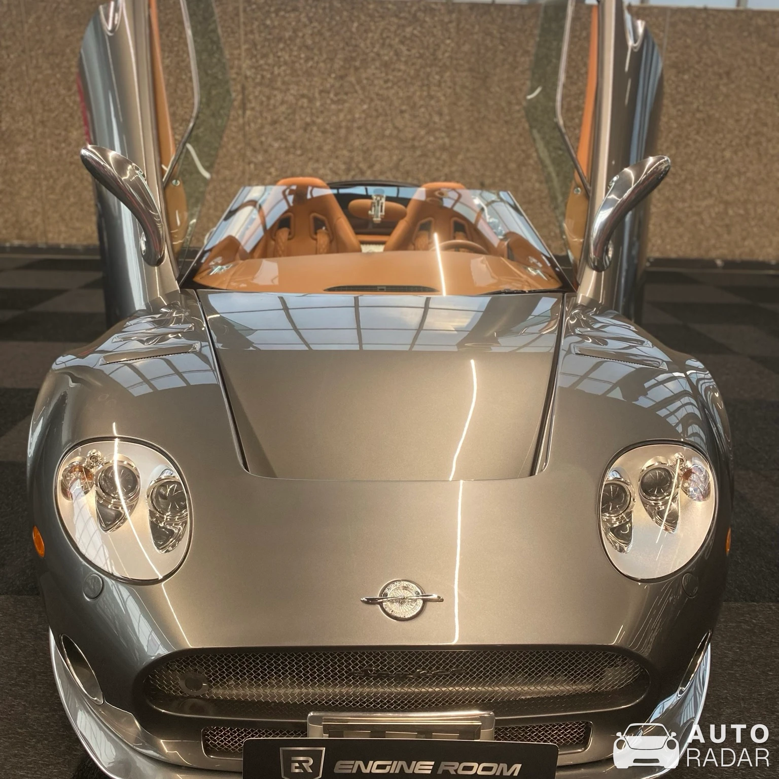 Spyker C8 spotted in Amsterdam
