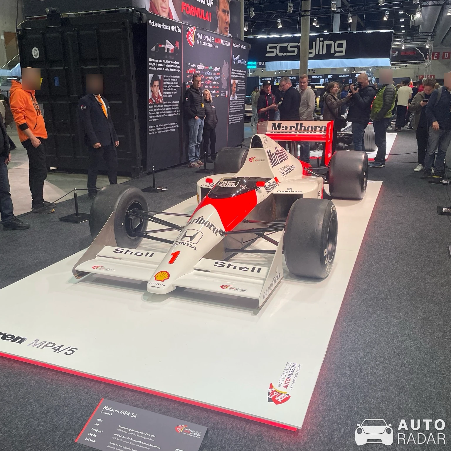 McLaren MP4/5B spotted
