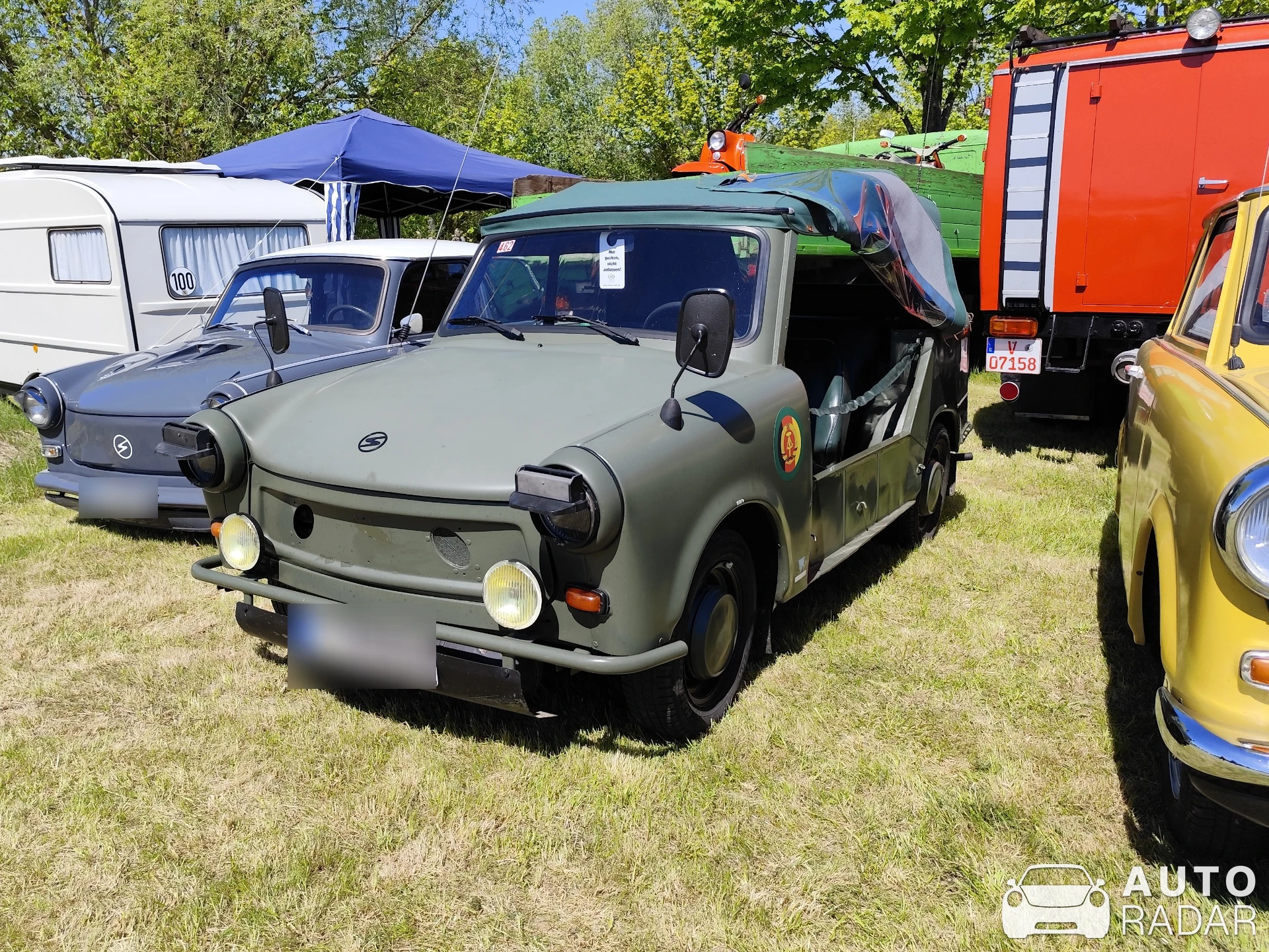 Trabant 601 Kübelwagen spotted in Hartmannsdorf