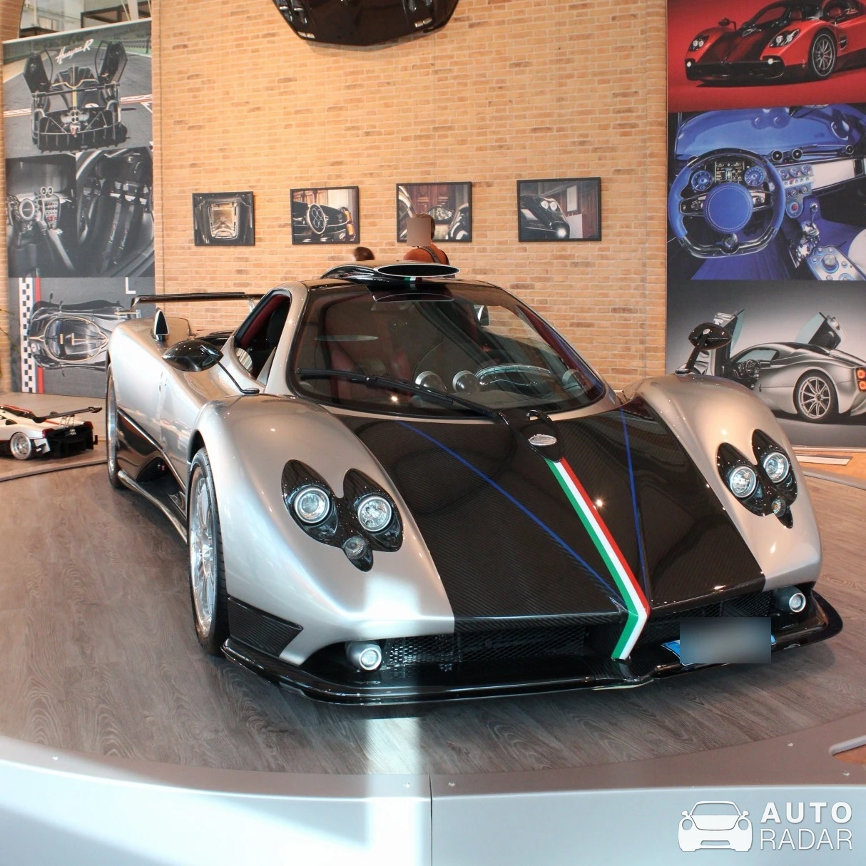 Pagani Zonda La Nonna spotted in San Cesario sul Panaro