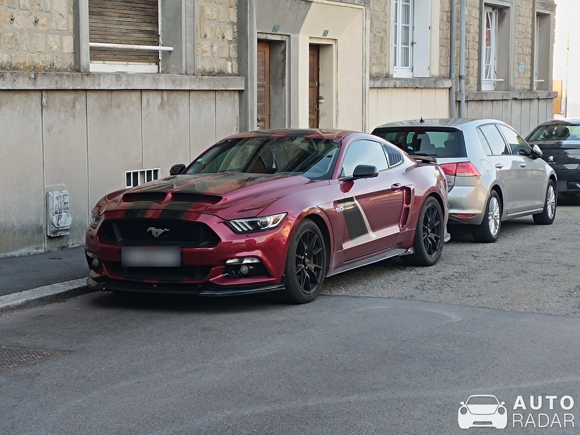 Ford Mustang GT spotted in Gournay-en-Bray, France