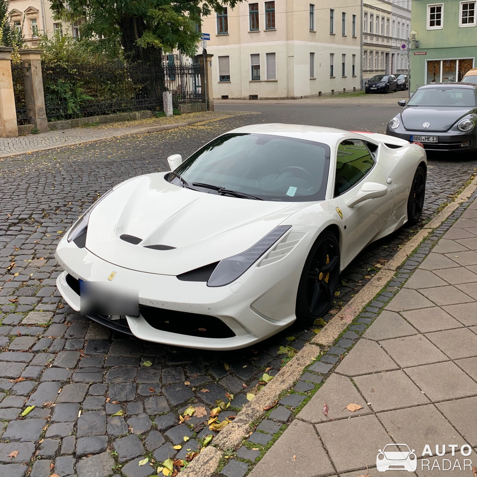 Ferrari 458 Speciale spotted in Erfurt, Deutschland