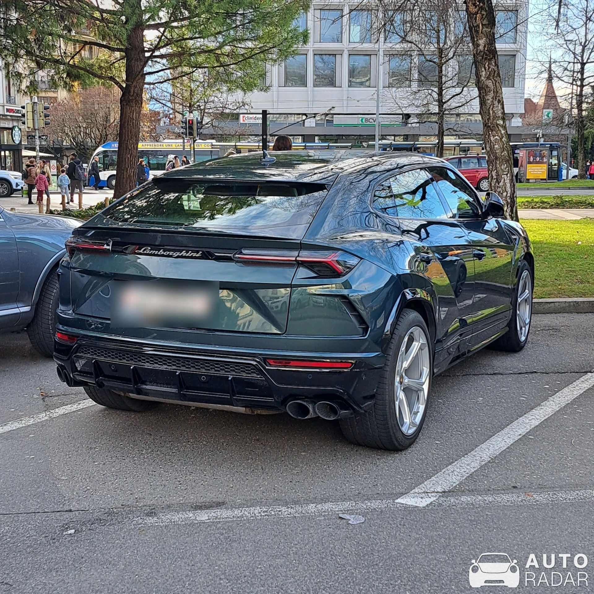 Lamborghini Urus spotted in Vevey, Suisse
