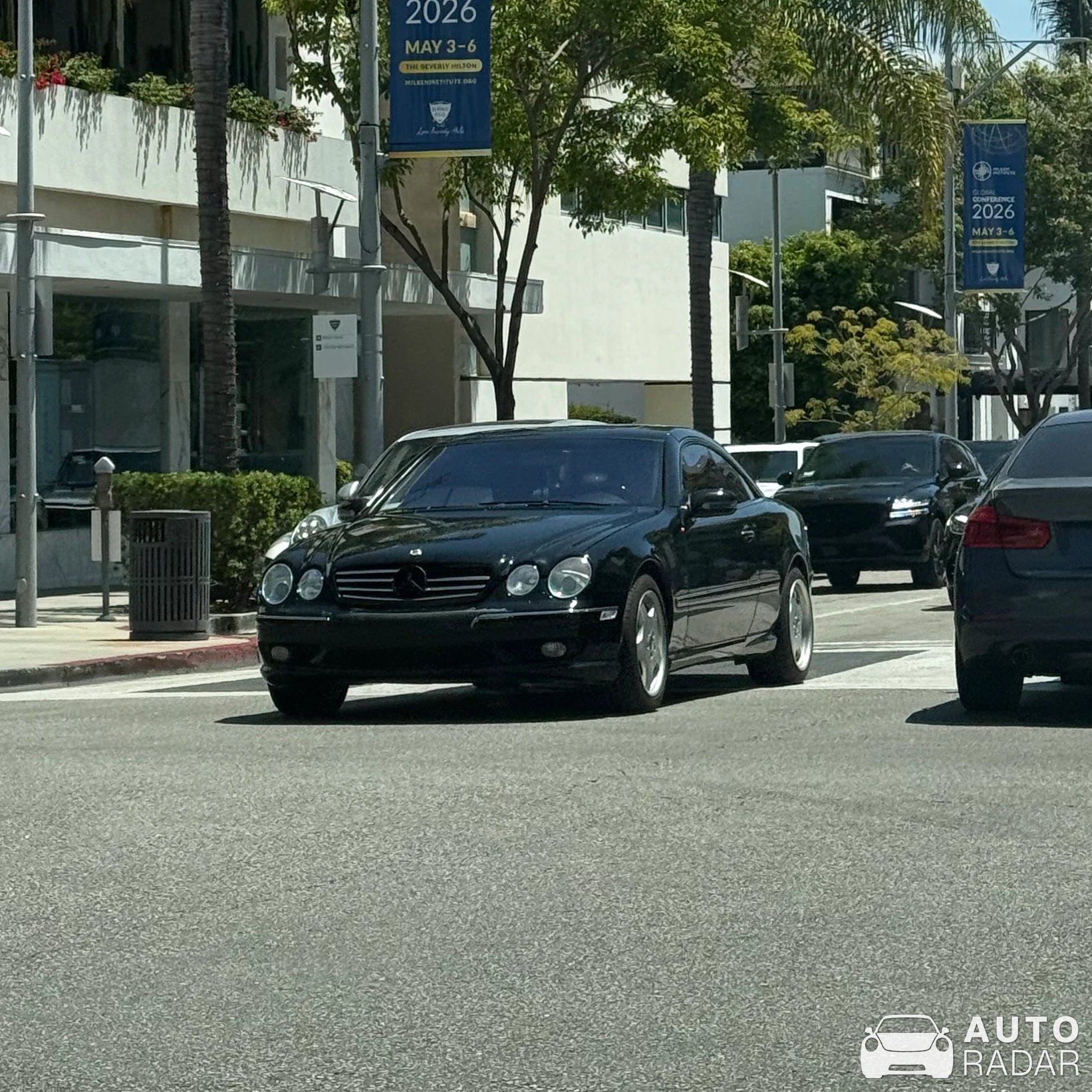 Mercedes-Benz CL-Klasse spotted in Beverly Hills
