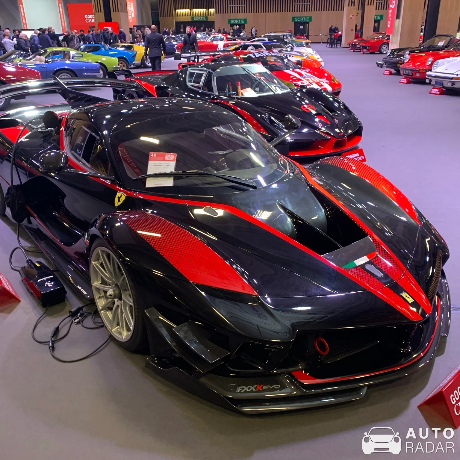 Ferrari FXX K Evo spotted in Colombes