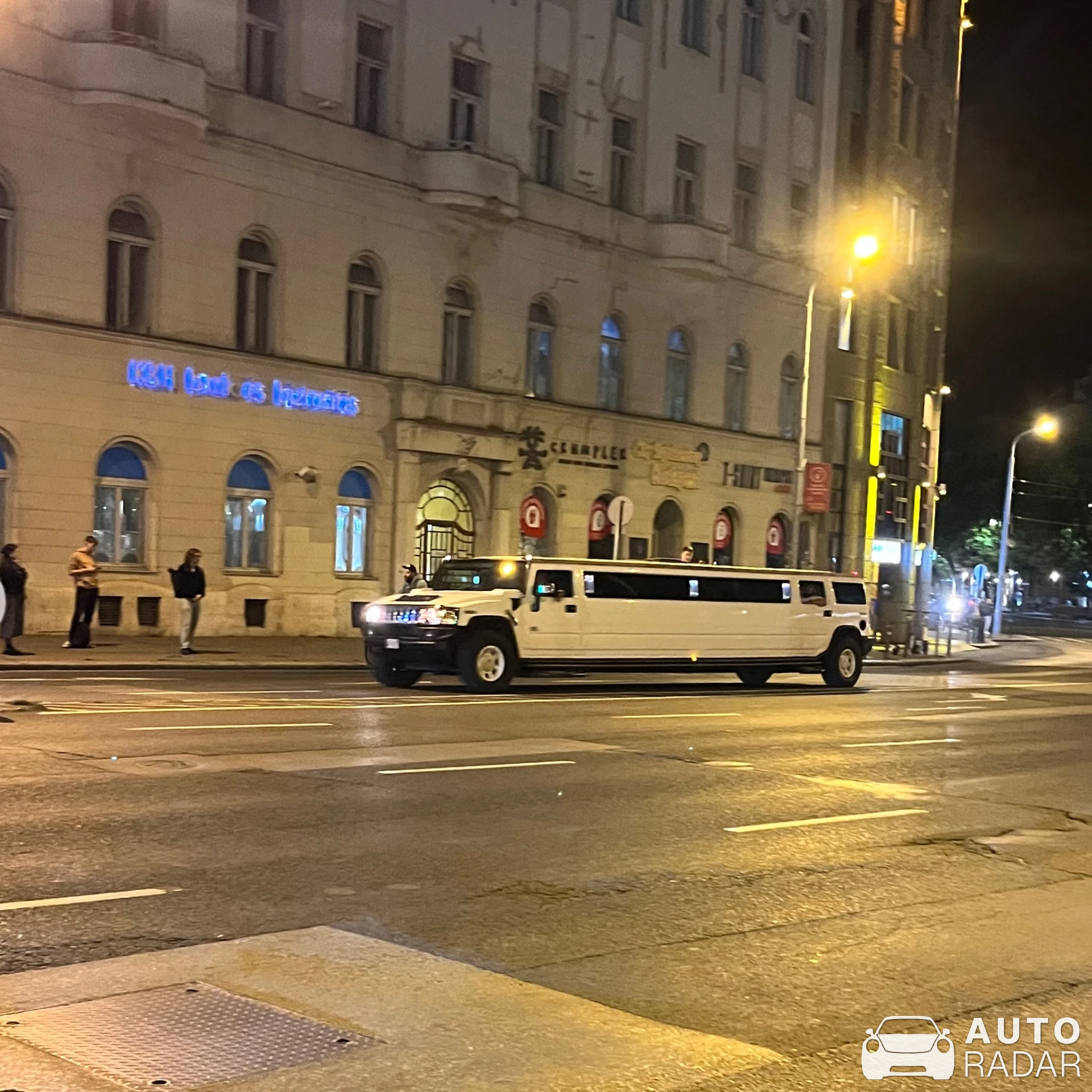 Hummer H2 Limousine spotted in Budapest, Hungary