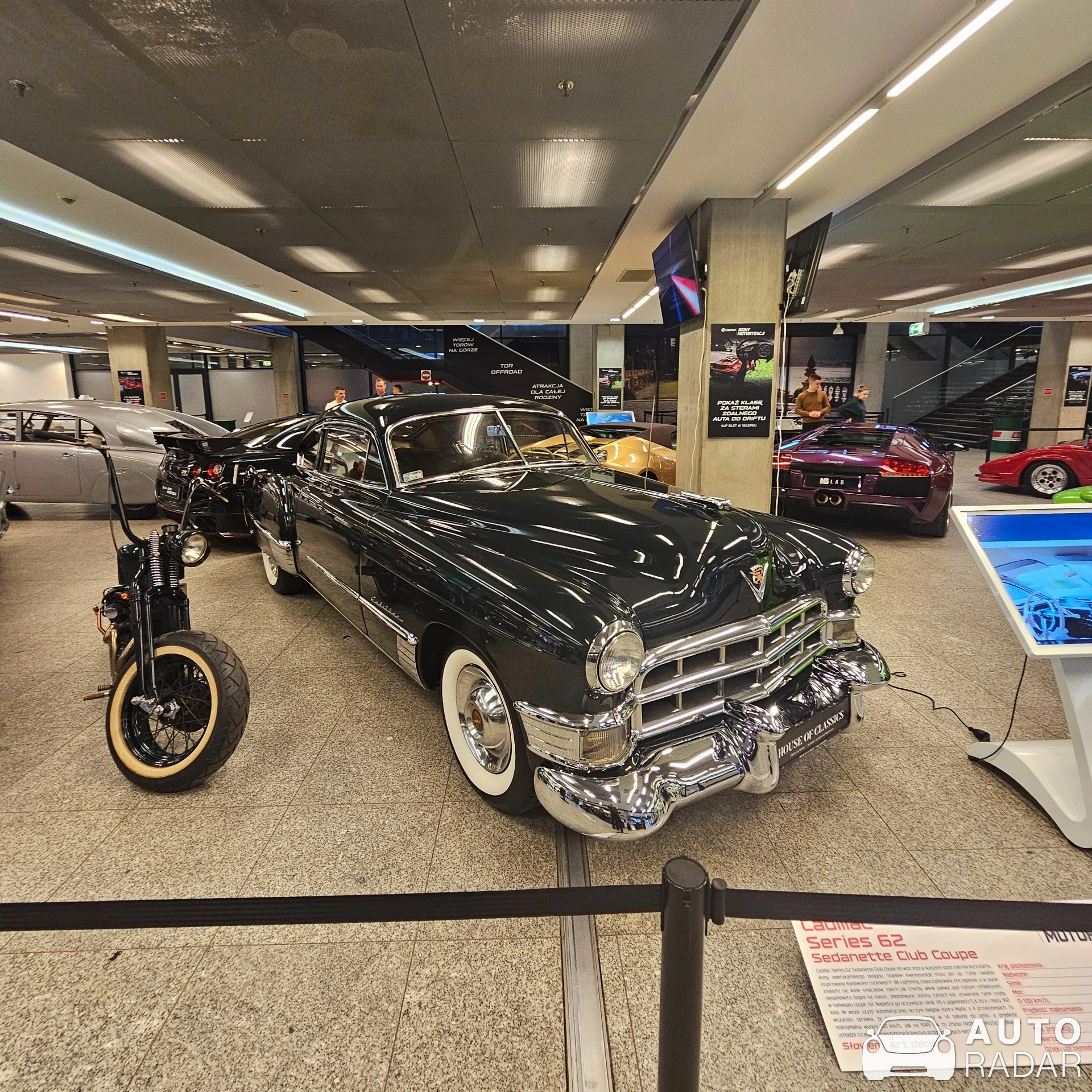 Cadillac Series 62 Sedanette Club Coupe spotted in Warszawa