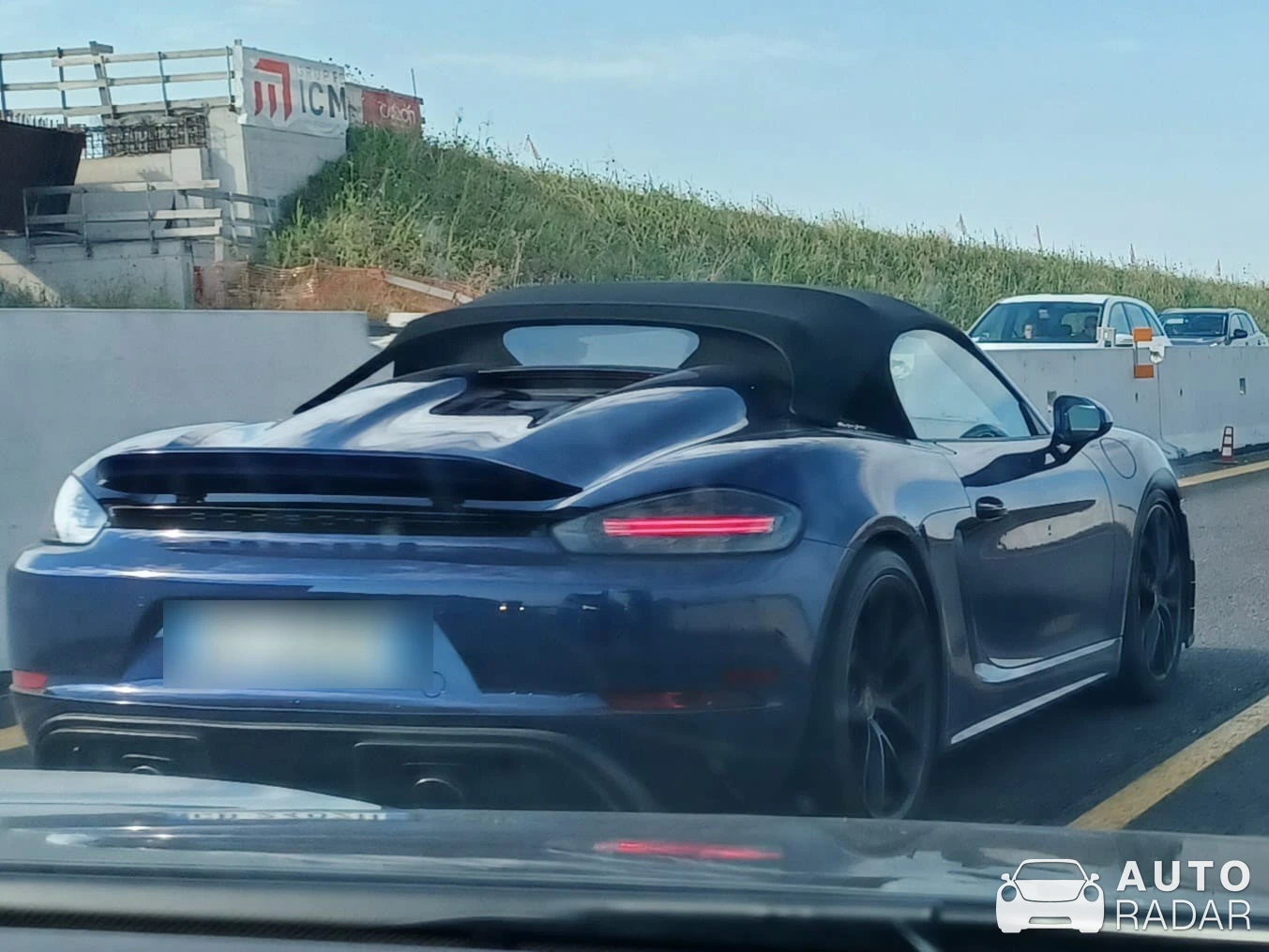Porsche 718 Spyder spotted in Bari, Italy