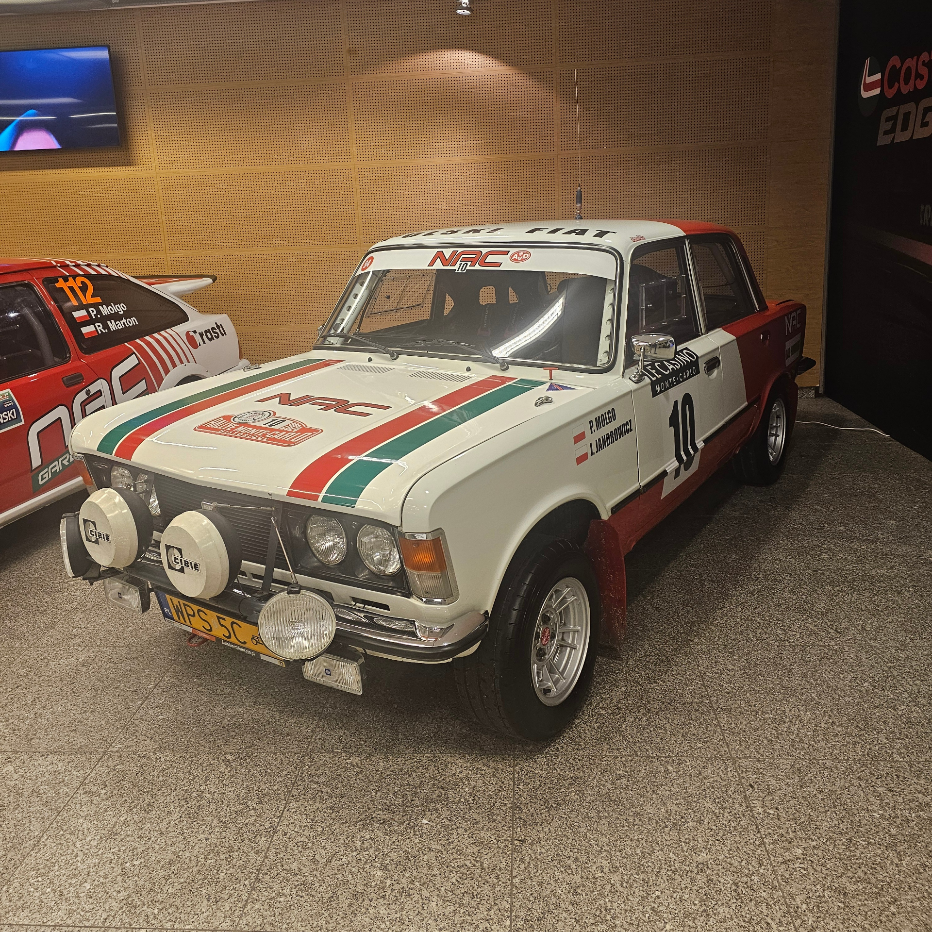 Polski Fiat 125p Monte Carlo