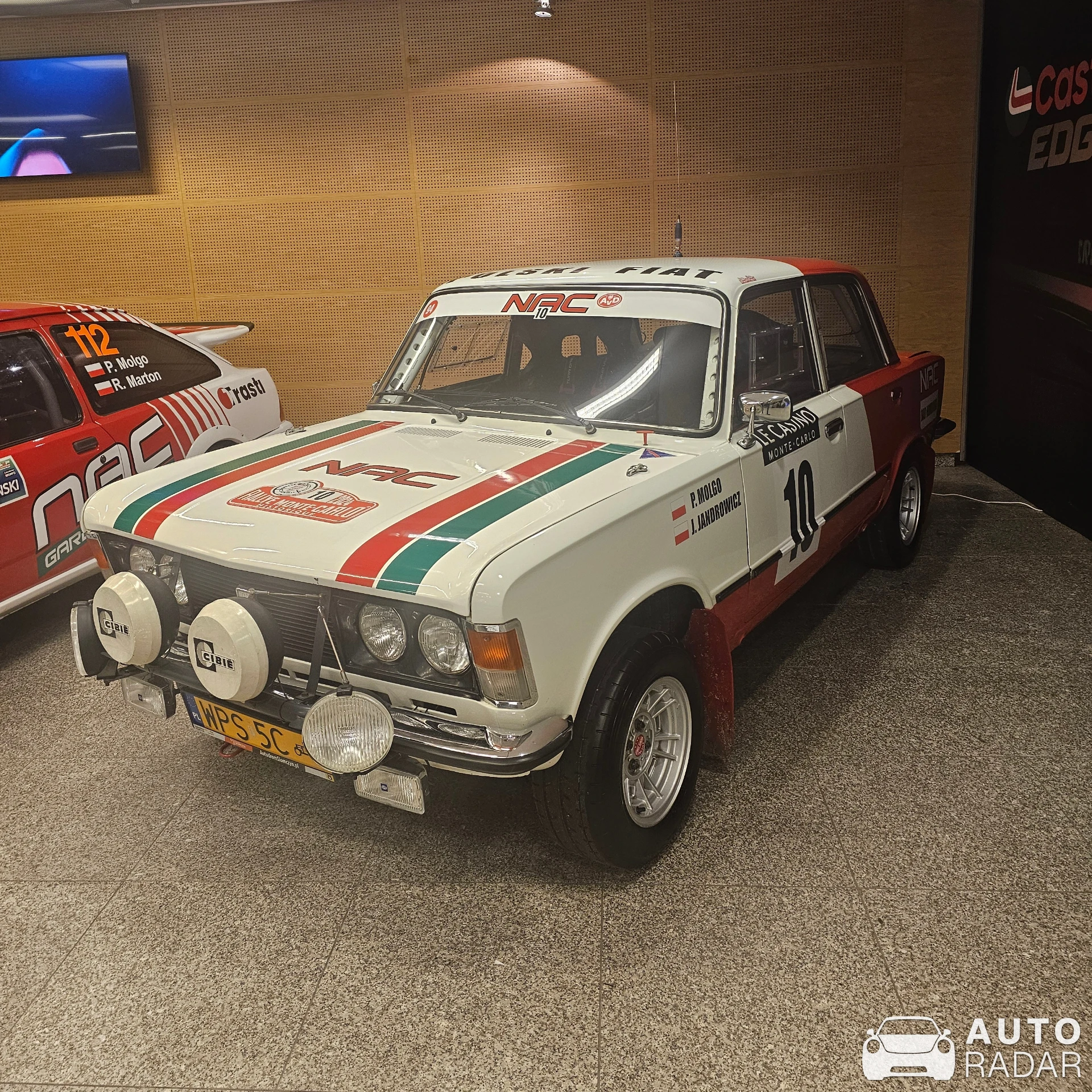 Polski Fiat 125p Monte Carlo spotted in Warszawa
