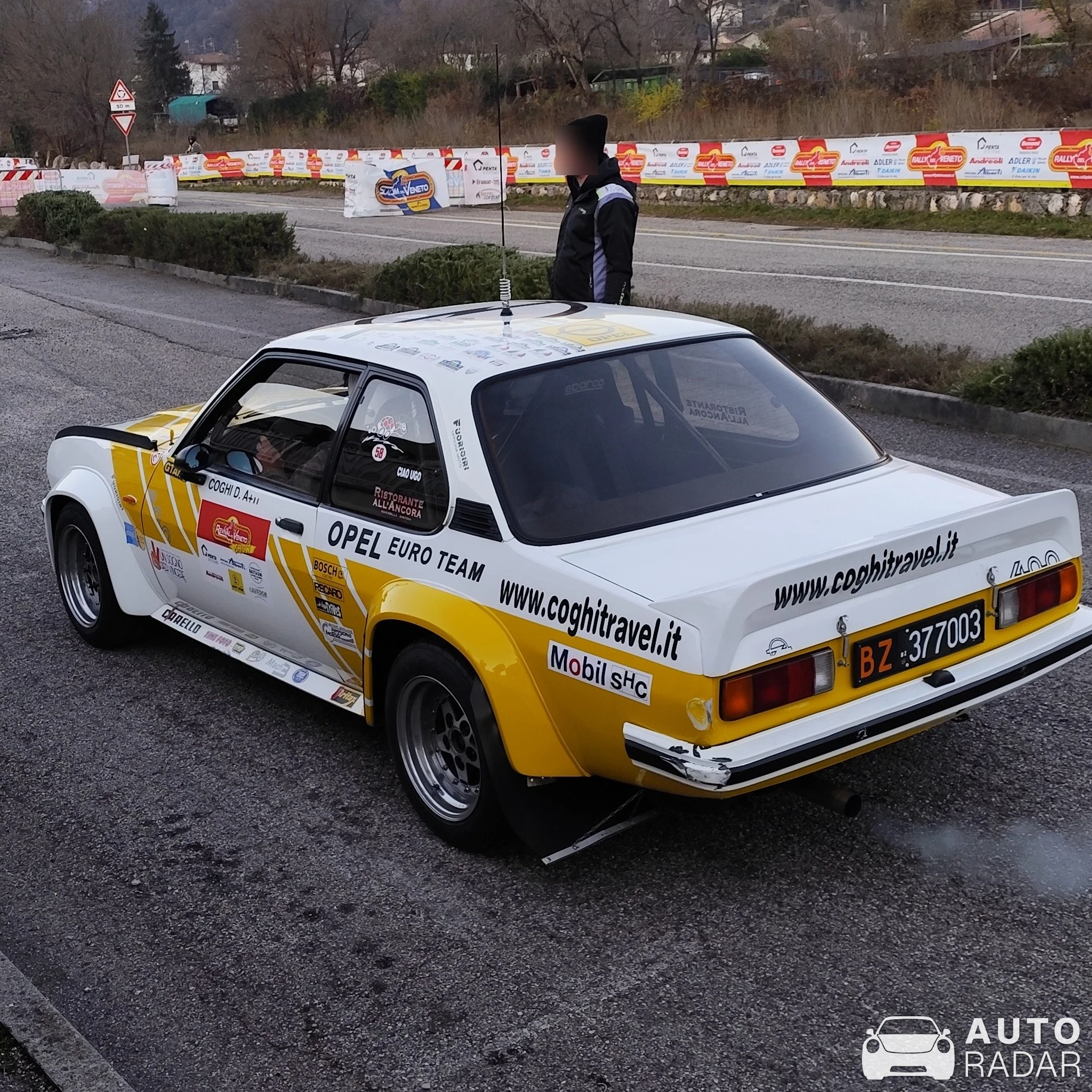 Opel Kadett GT/E Carenini spotted in Badia Calavena