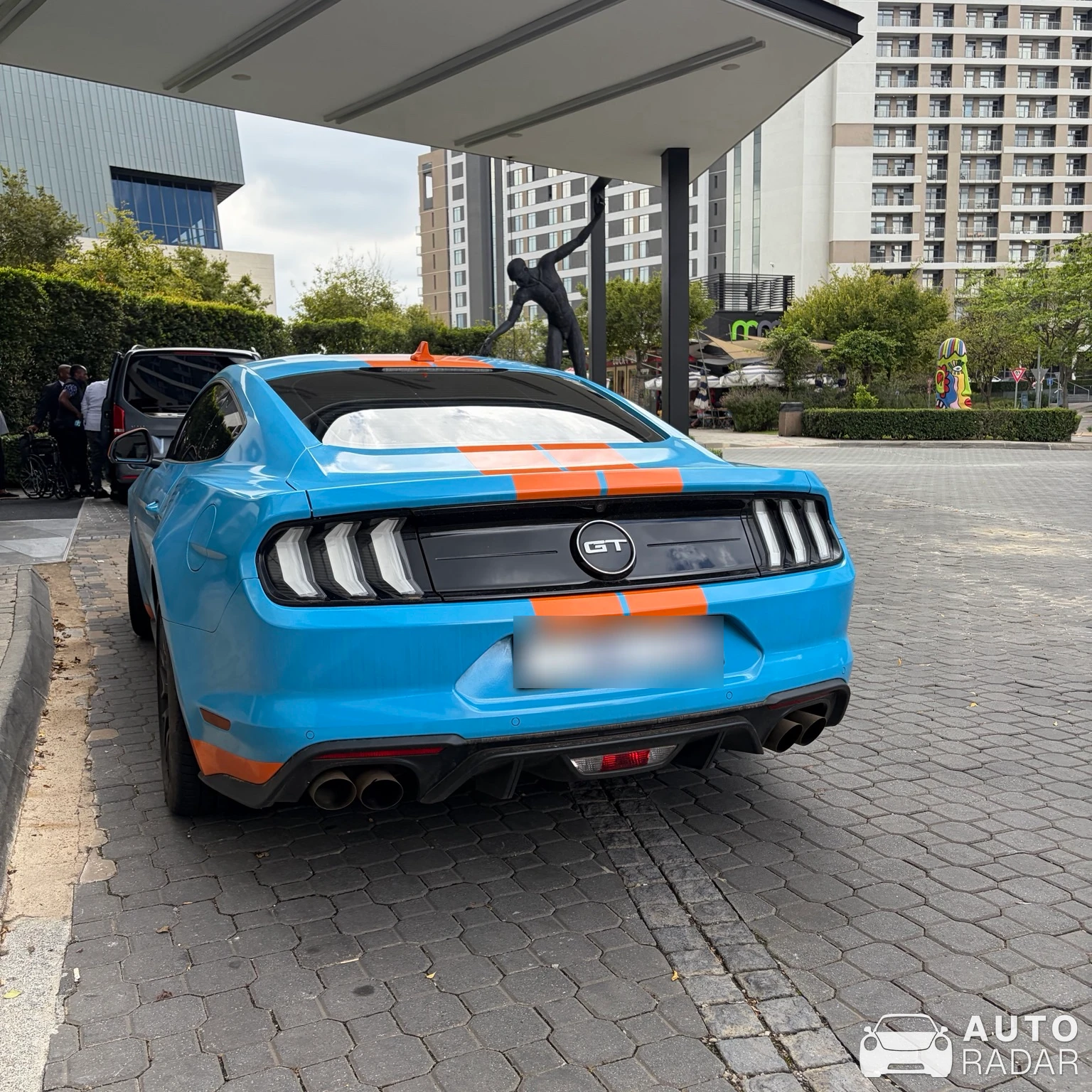 Ford Mustang GT spotted in Pretoria