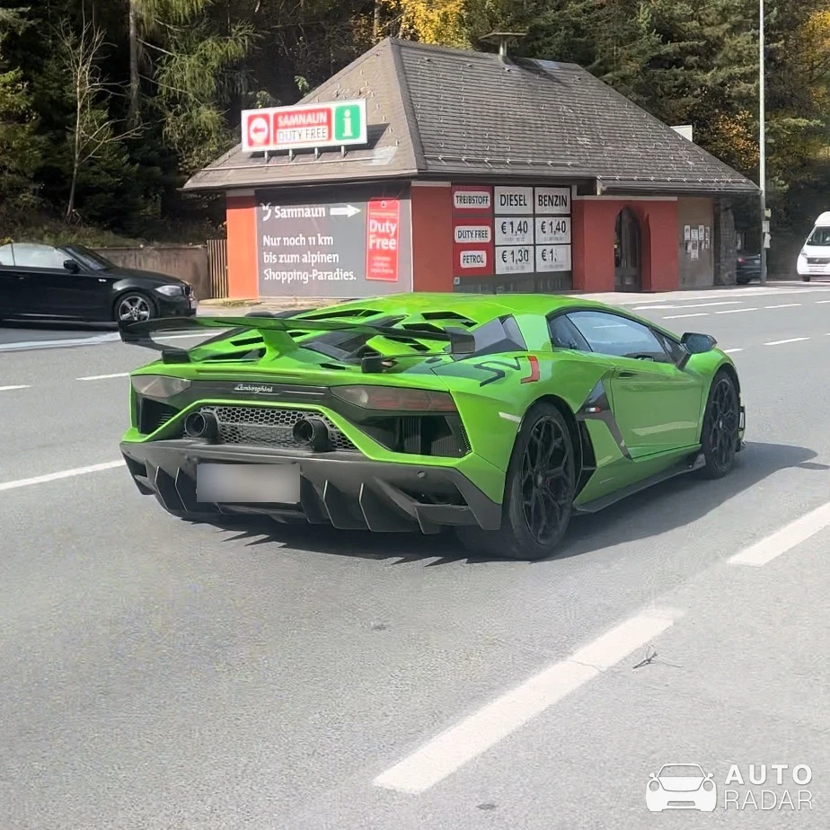 Lamborghini Aventador LP770-4 SVJ spotted in Pfunds, Austria