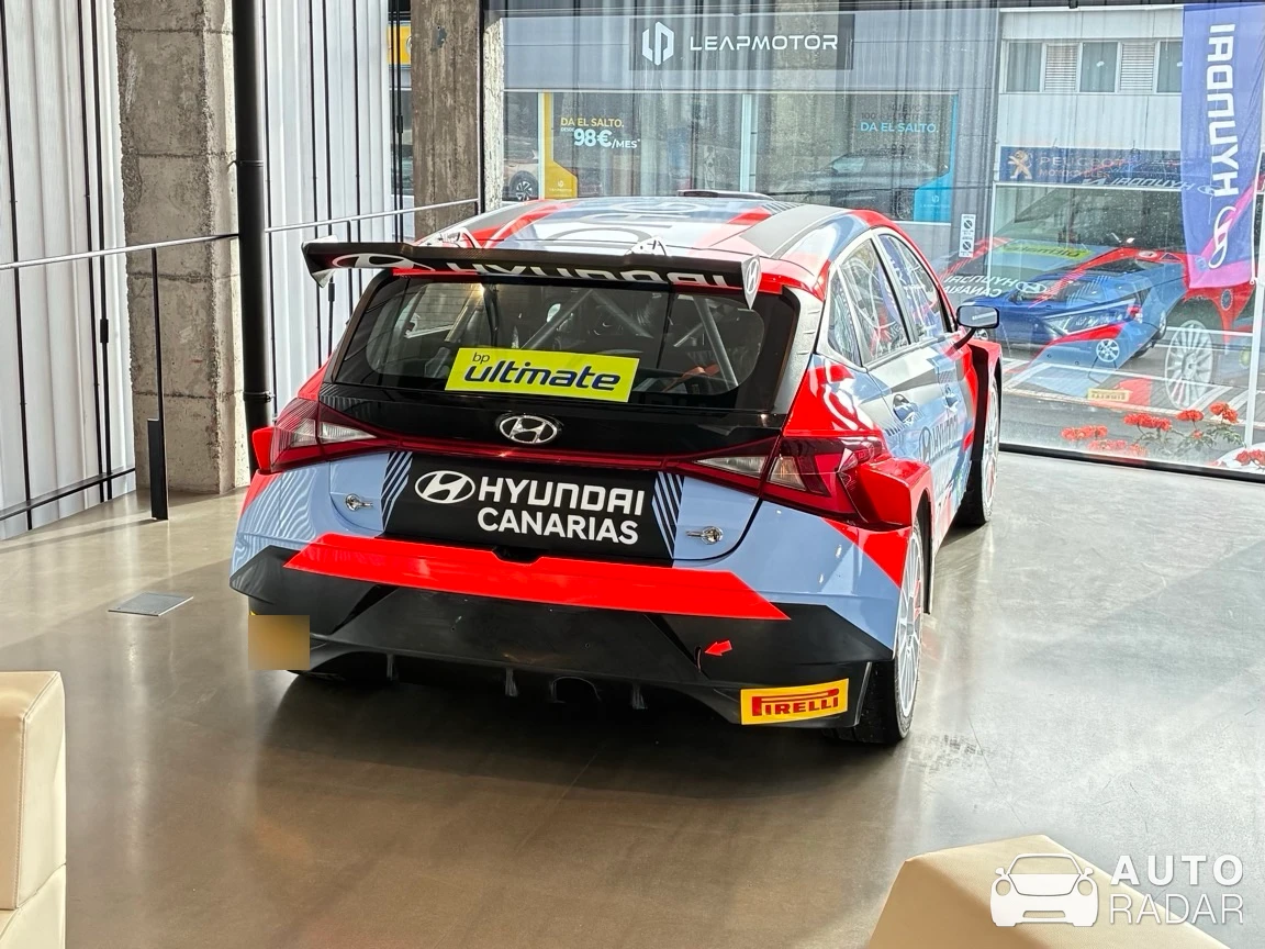 Hyundai i20 N Rally 2 spotted in Las Palmas de Gran Canaria