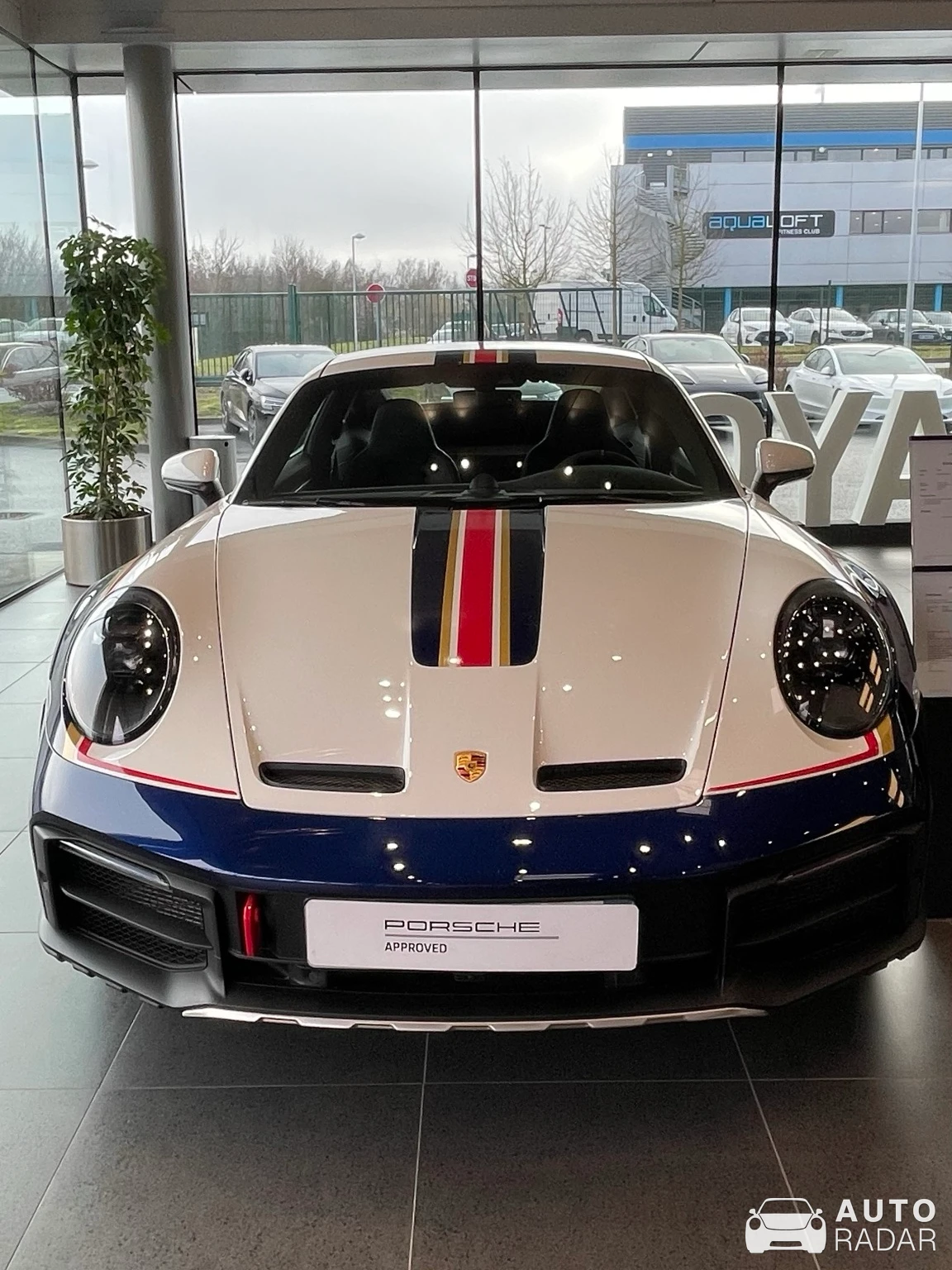 Porsche 992 Dakar spotted in Ferrières-en-Brie, France
