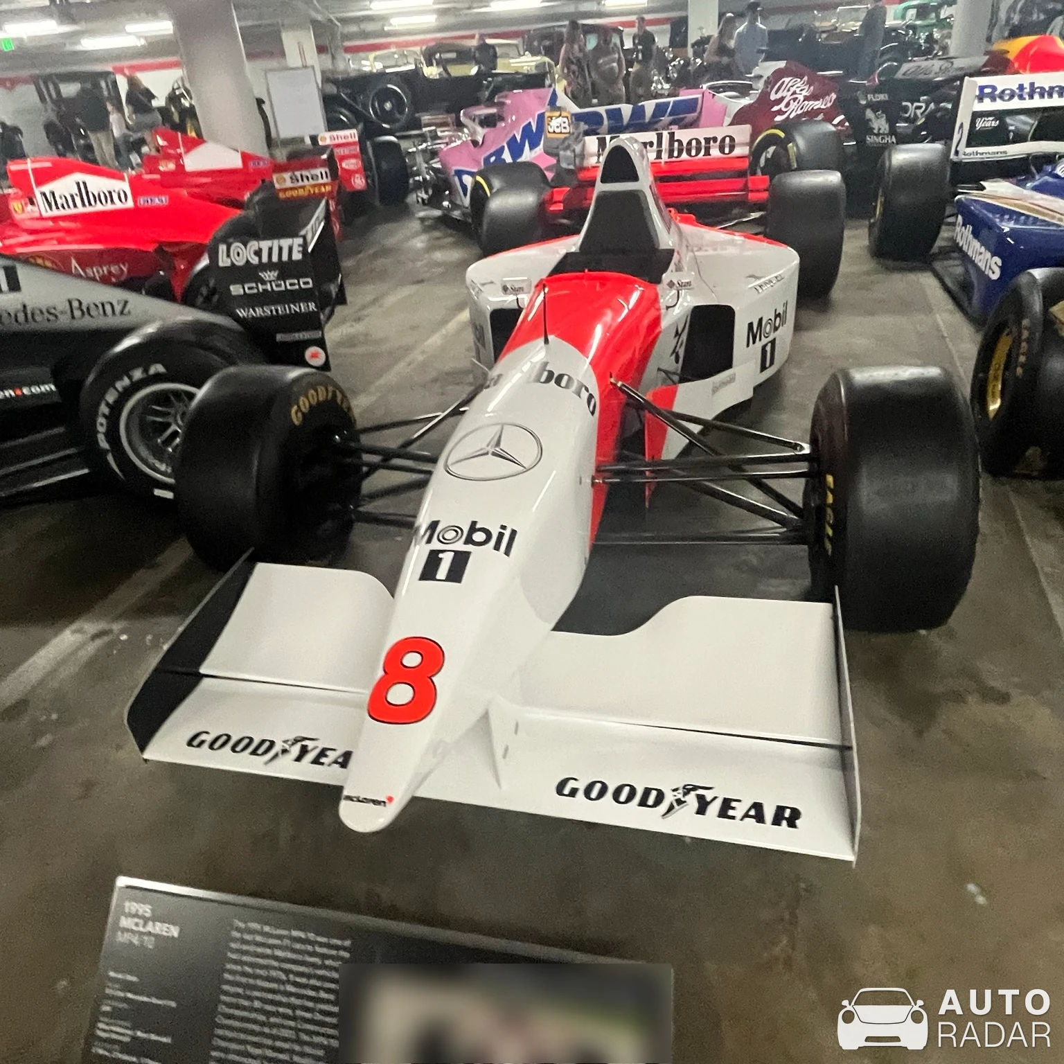 McLaren MP4/10 spotted in Los Angeles
