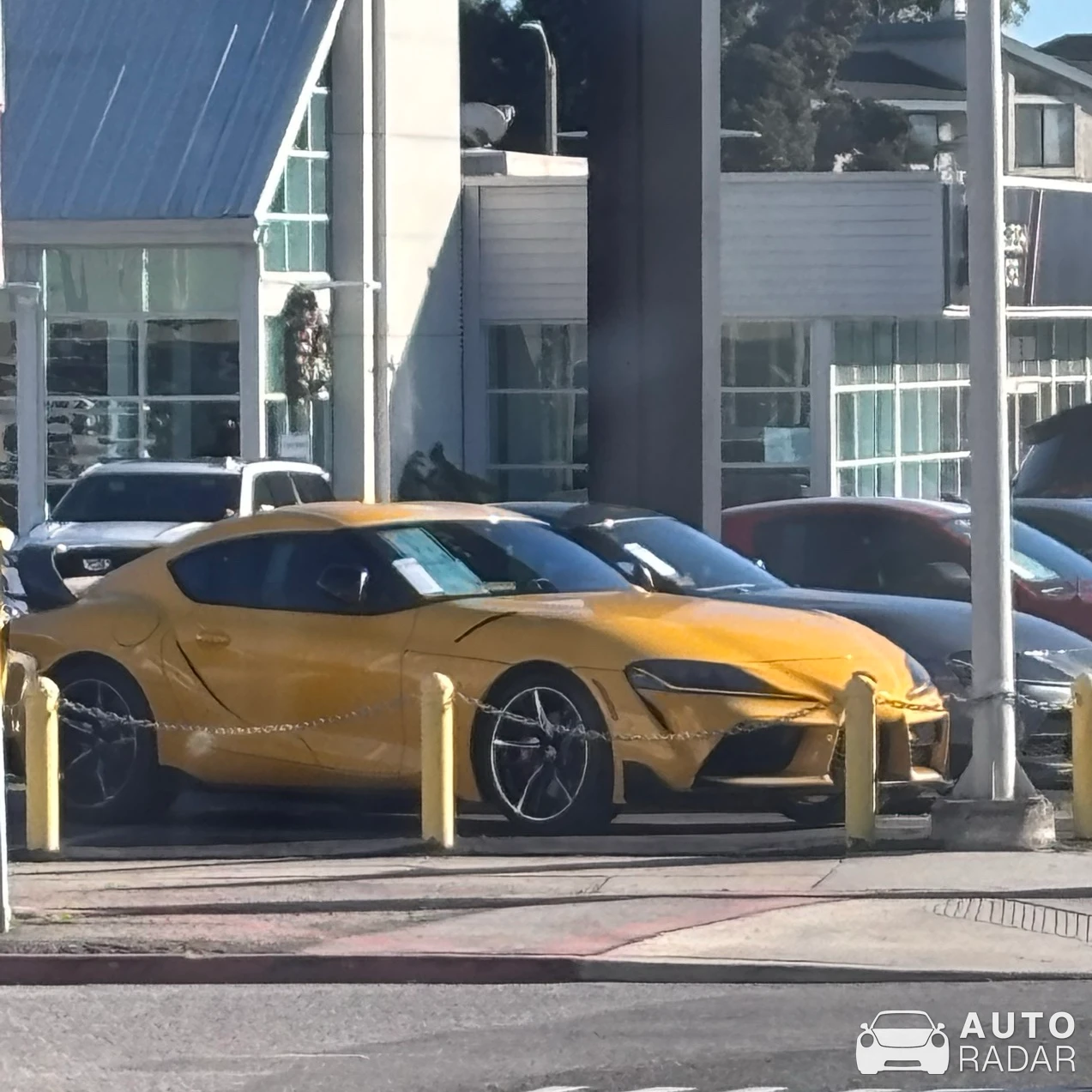 Toyota GR Supra A90 spotted in Hermosa Beach, United States