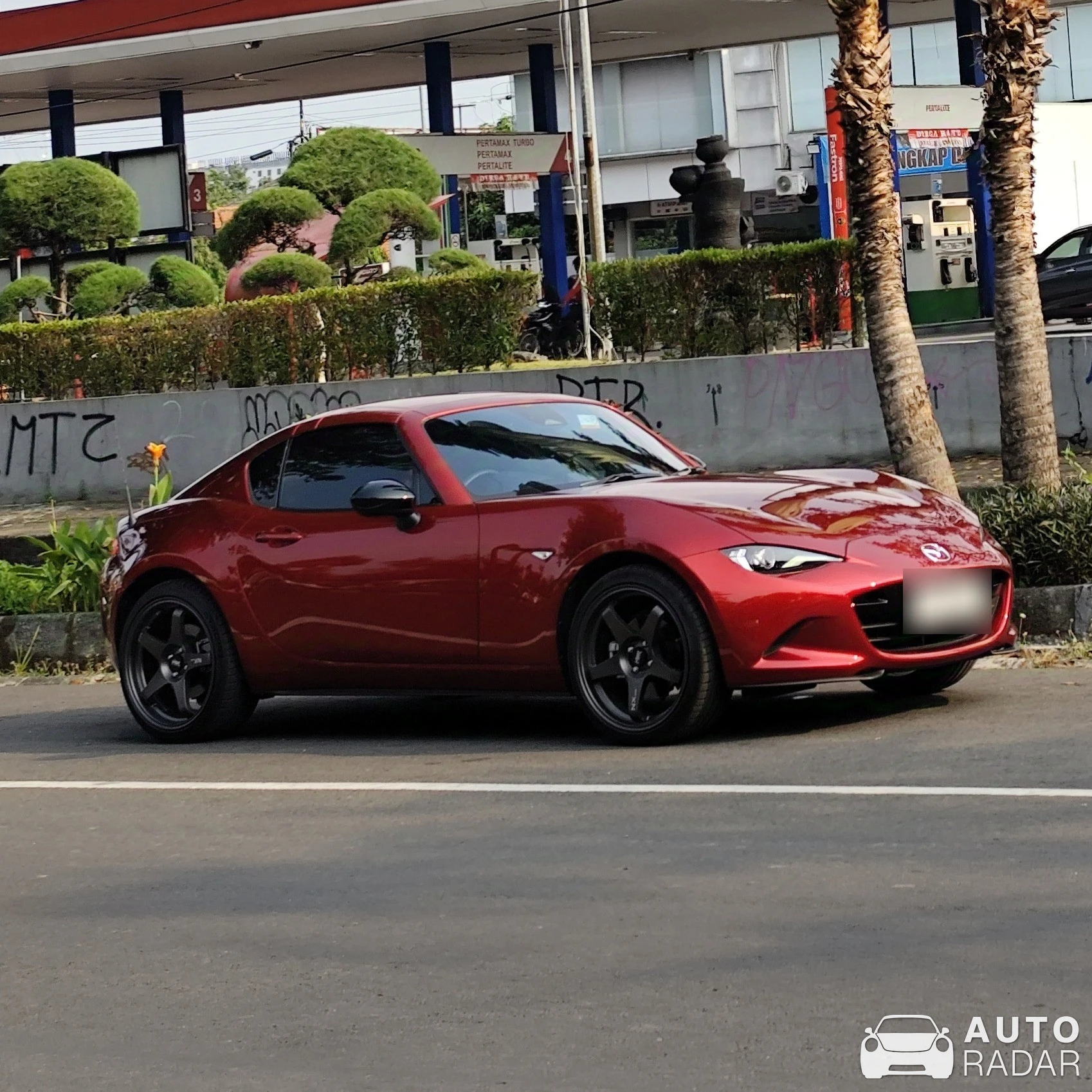 Mazda MX-5 spotted in Kota Surakarta, Indonesia