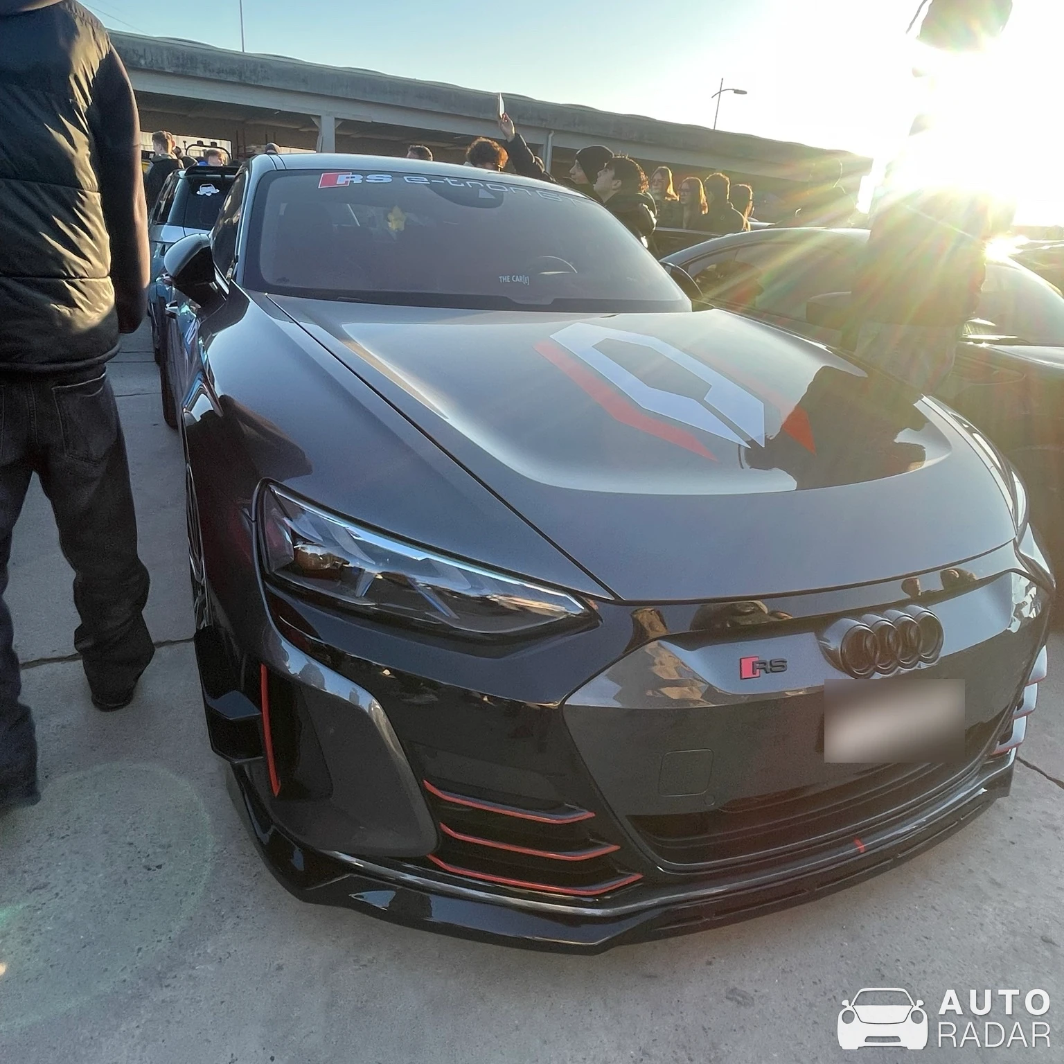 Audi RS E-Tron GT spotted in Covo, Italia