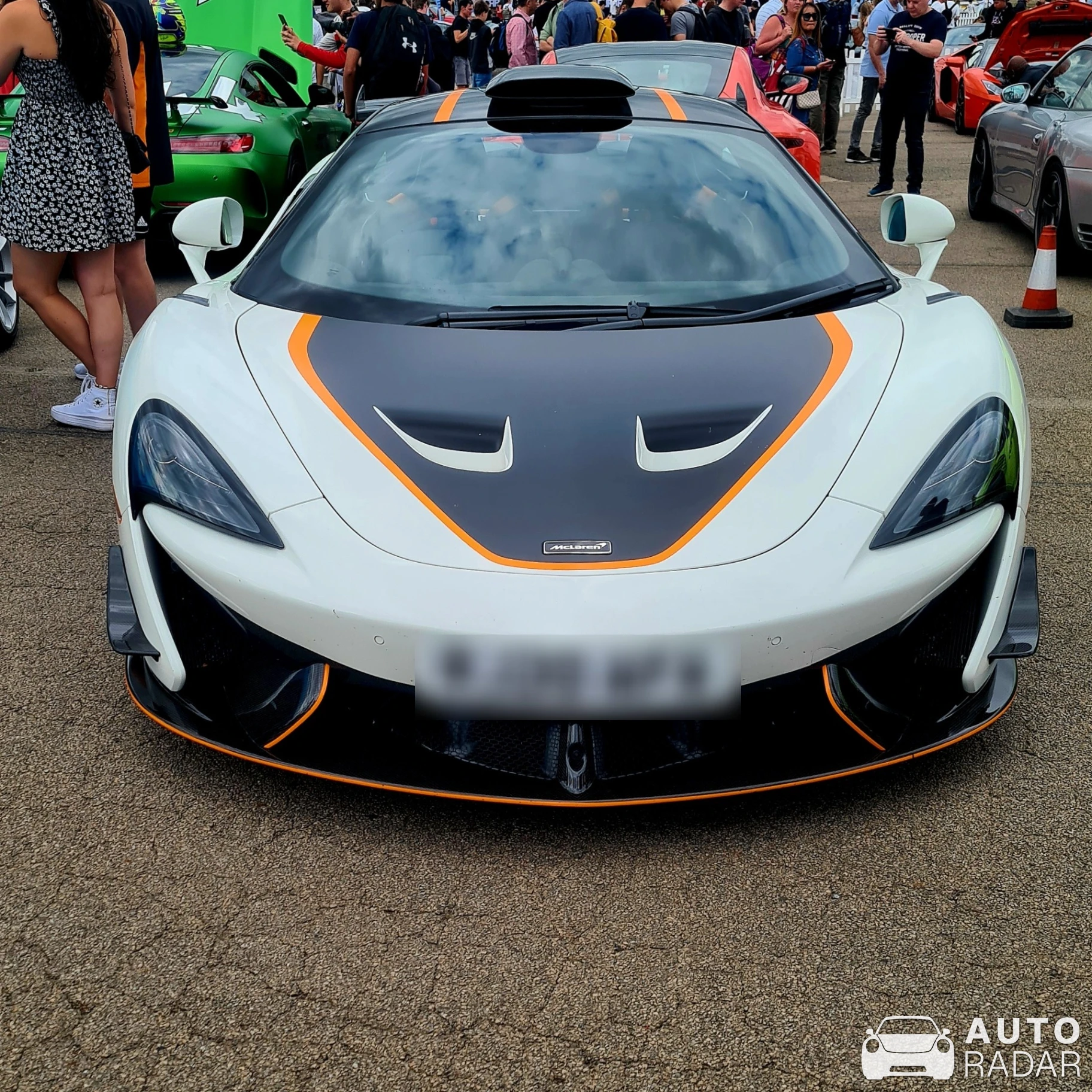 McLaren 620R spotted in Leicestershire, United Kingdom