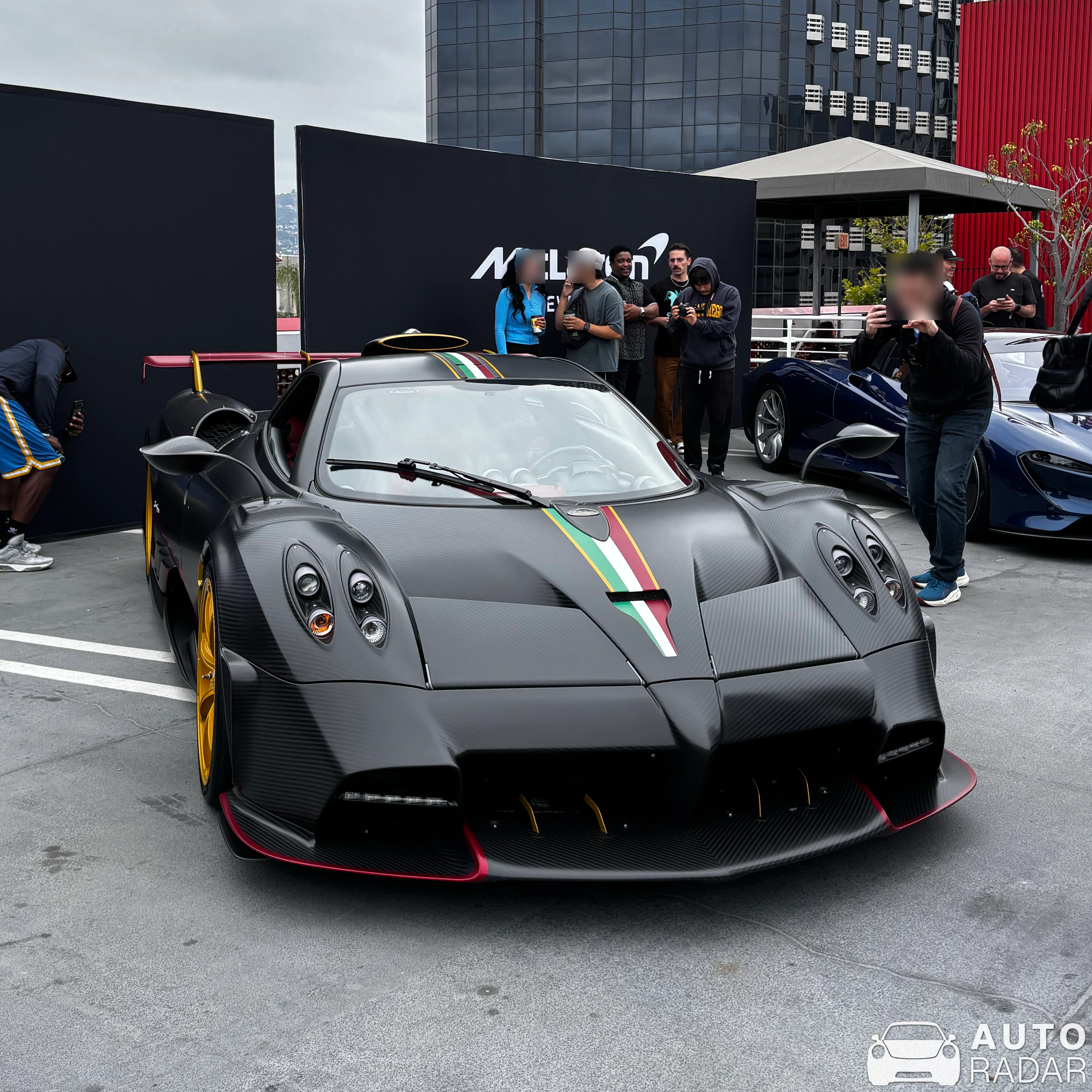 Pagani Huayra Imola spotted in Los Angeles