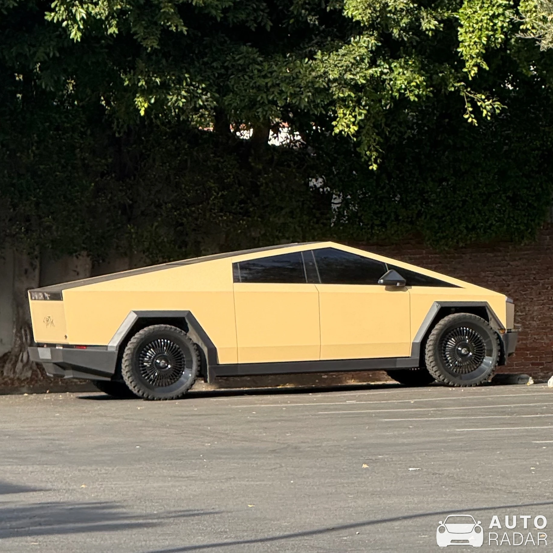 Tesla Cybertruck spotted in Beverly Hills, United States