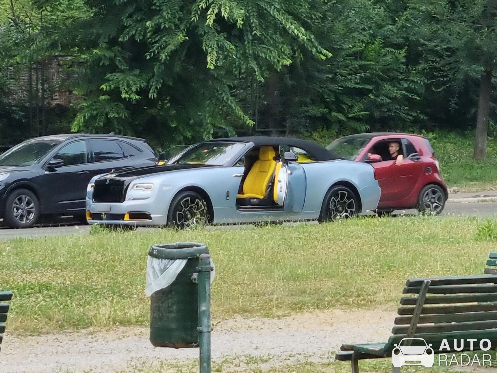 Rolls-Royce Dawn Mansory spotted in Milano