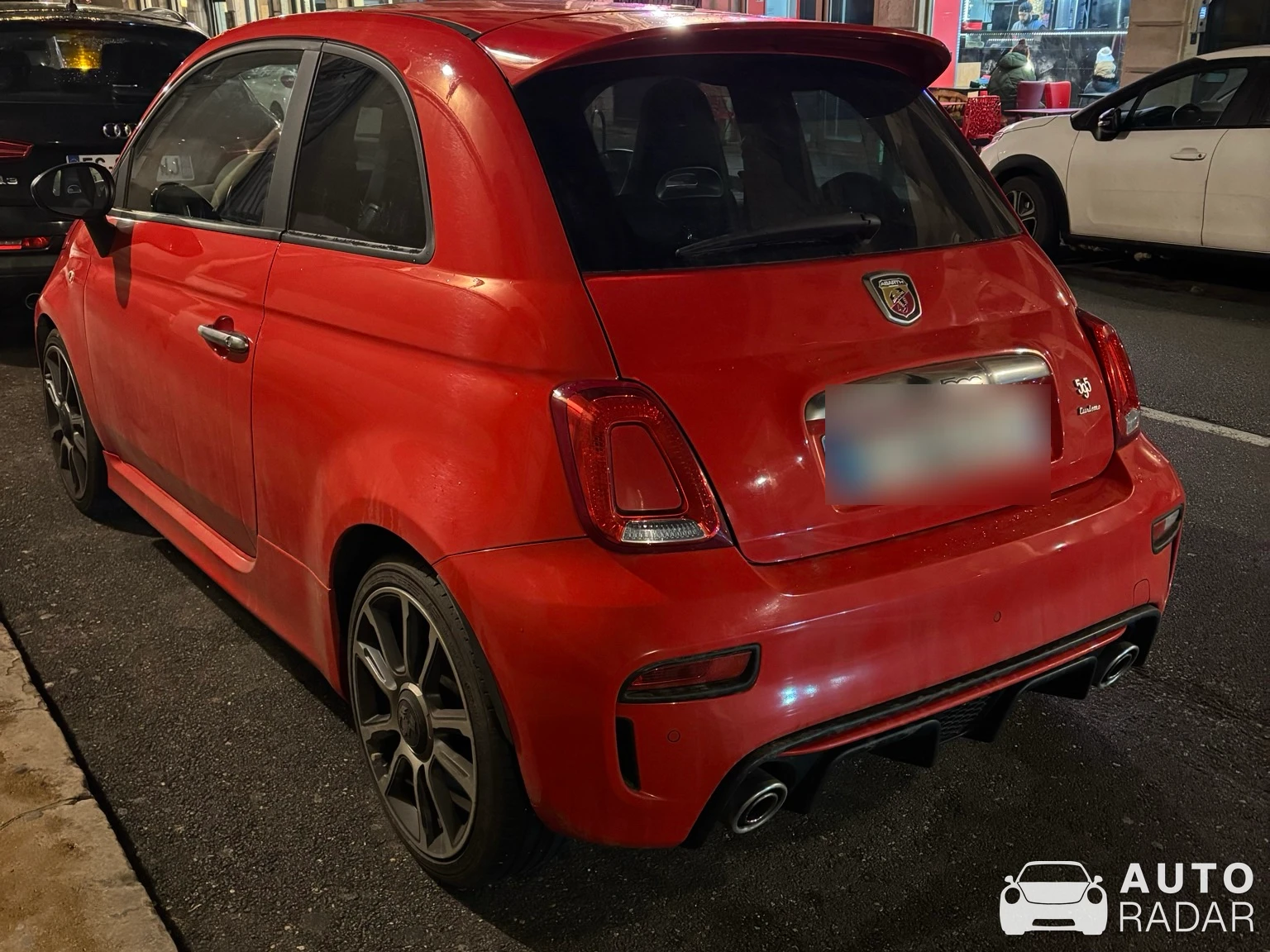 Abarth 595 spotted in Dijon, France