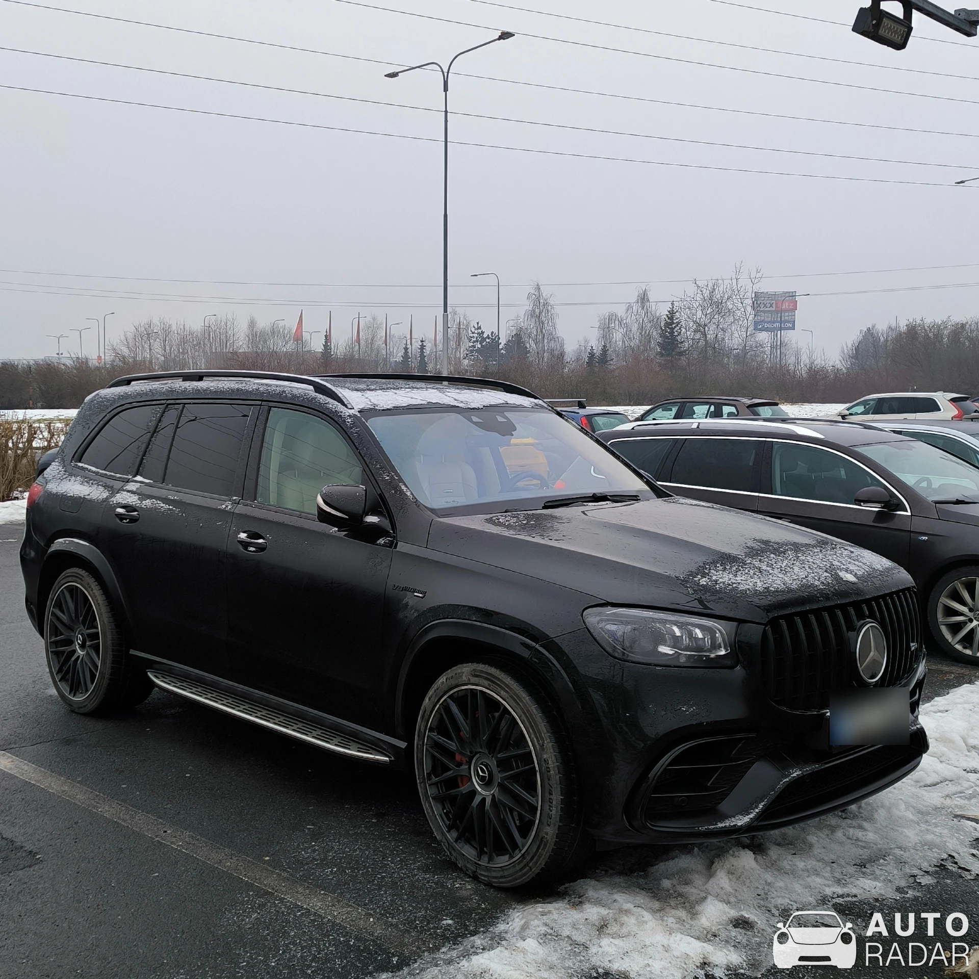Mercedes-AMG GLS 63 X167 2024 spotted in Ostrava