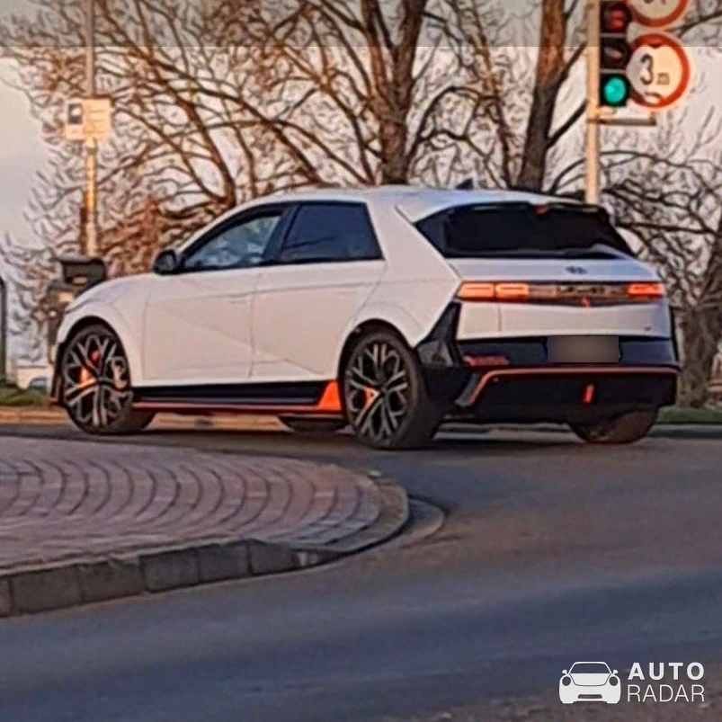Hyundai Ioniq 5 N spotted in Wilhelmshaven, Germany
