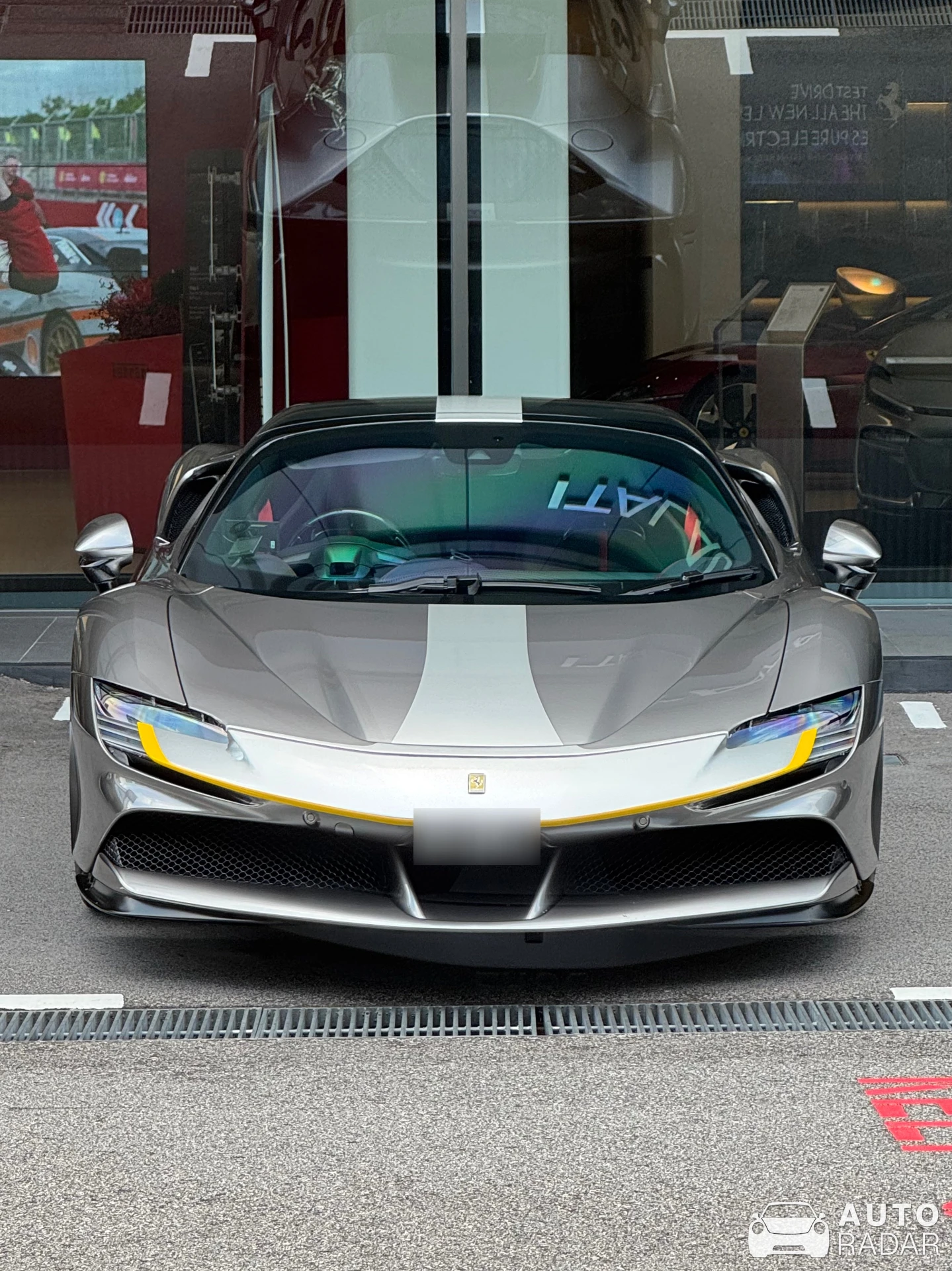 Ferrari SF90 Spider Assetto Fiorano spotted in Singapore
