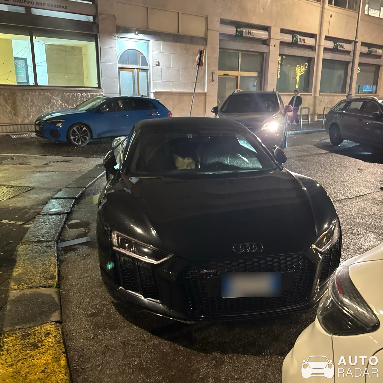 Audi R8 Type 4S spotted in Salerno, Italia