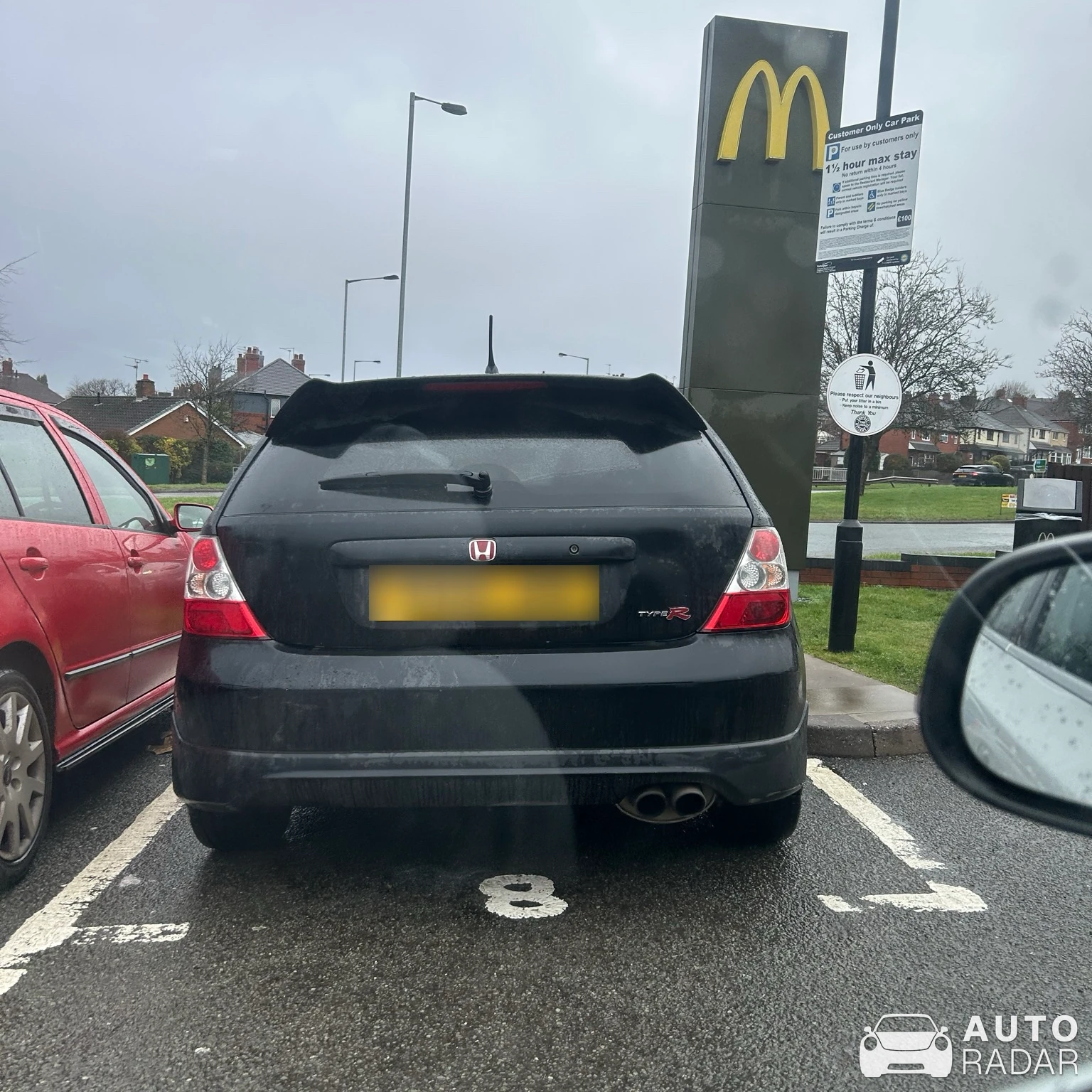 Honda Civic Type R 2005 spotted in Newcastle