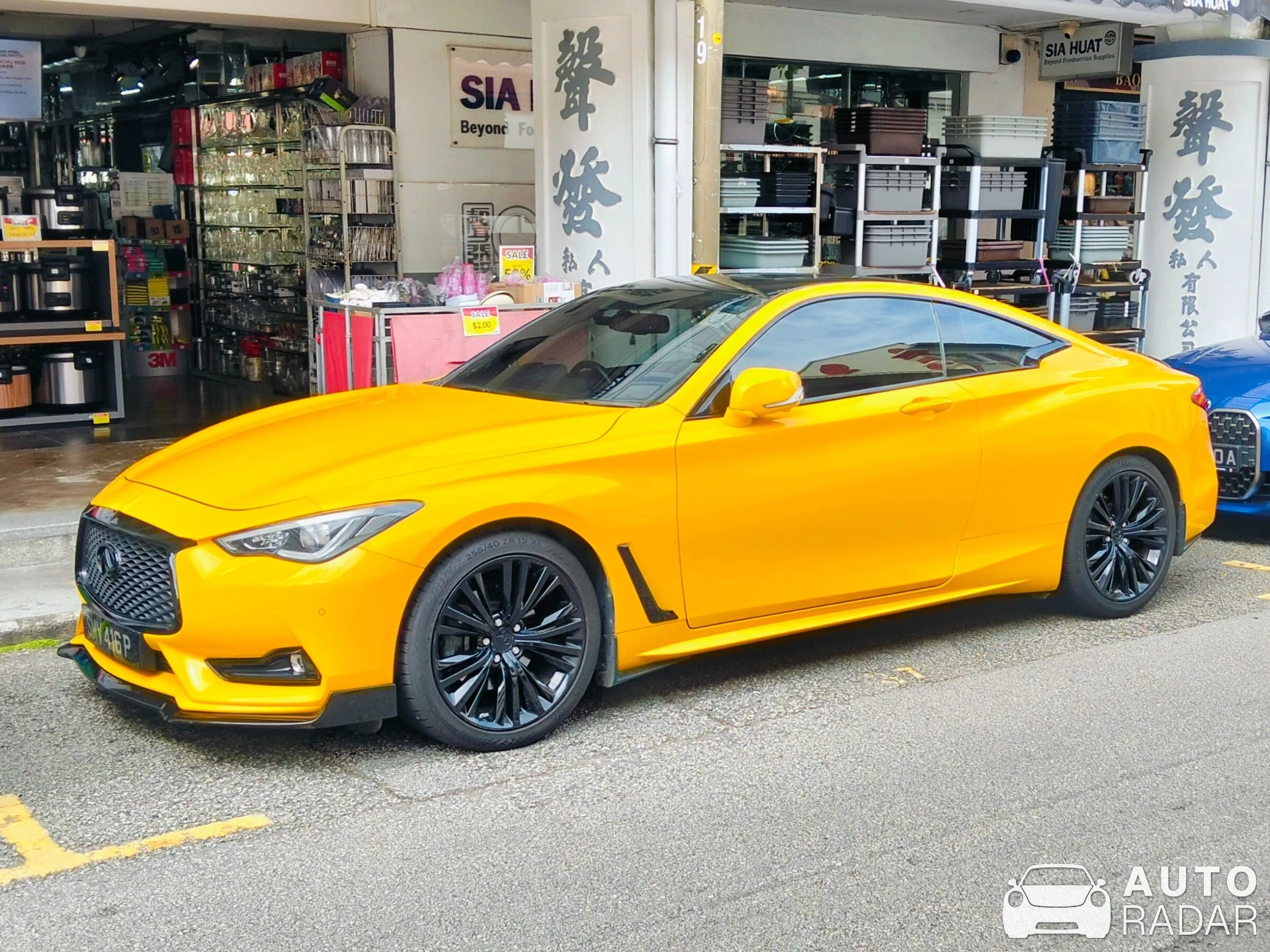 Infiniti Q60 S spotted in Singapore
