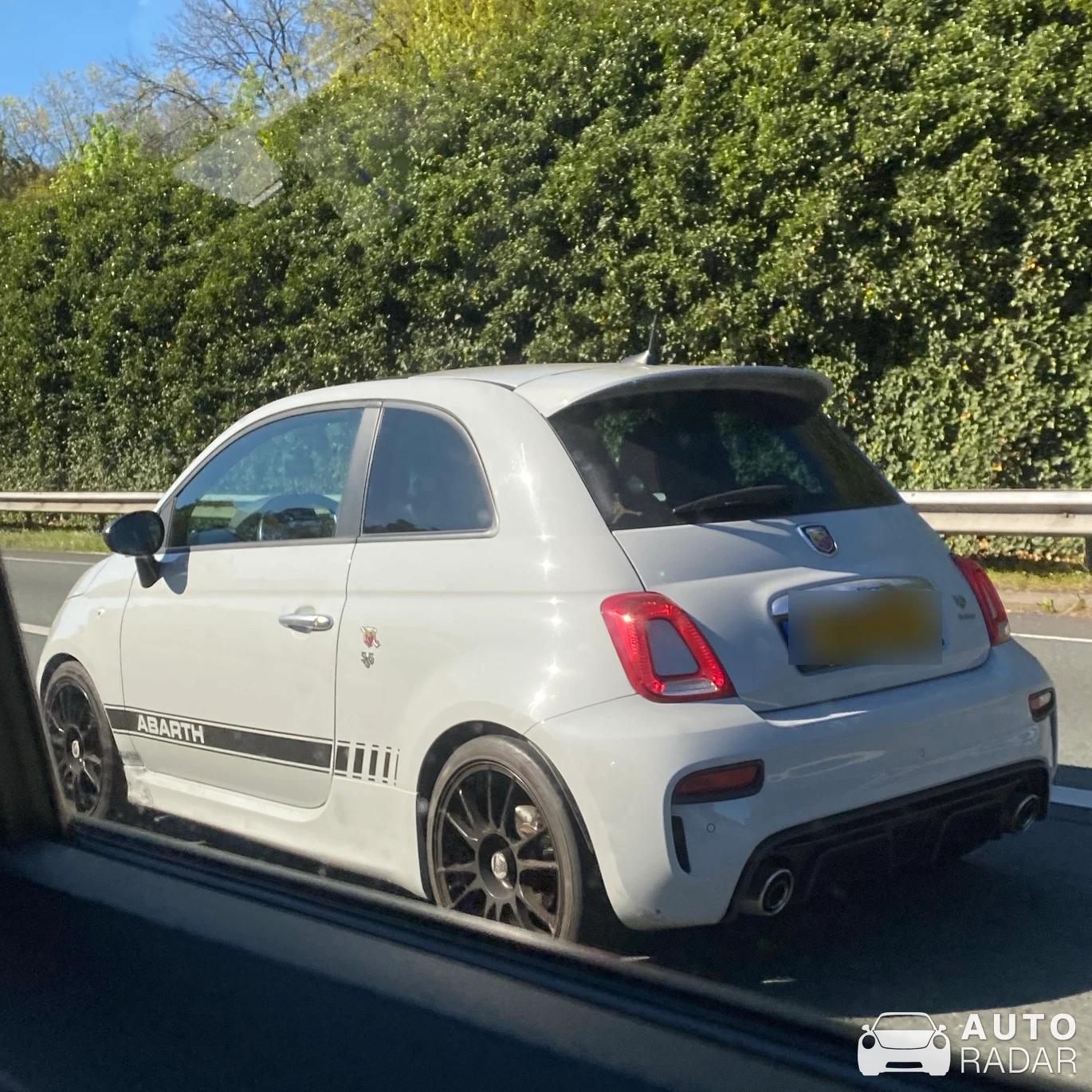 Abarth 595 spotted in Almere