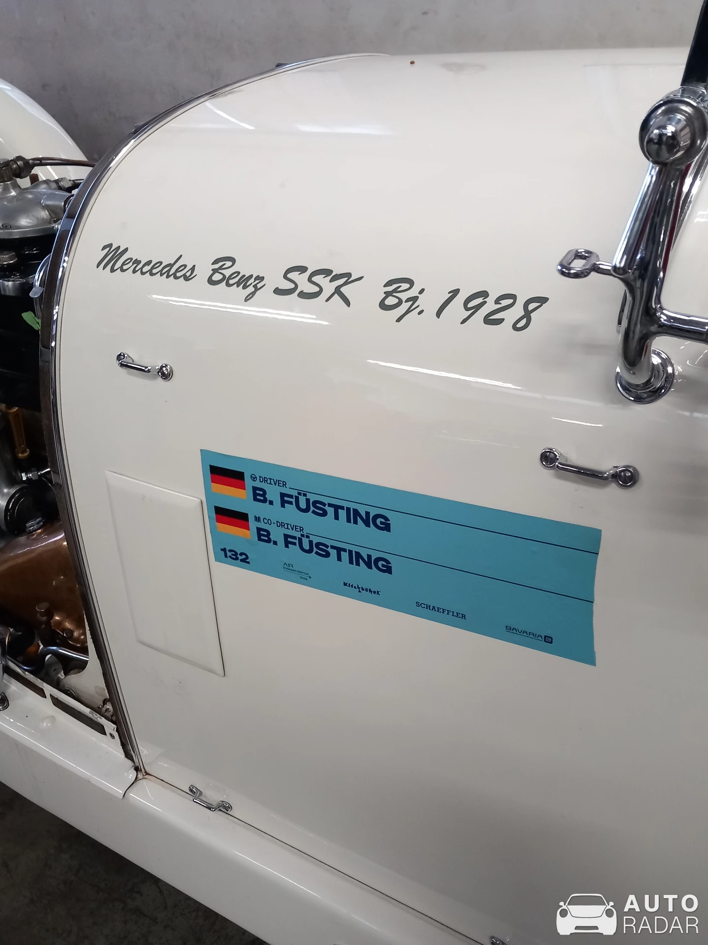 Mercedes-Benz SSK spotted in Zwönitz