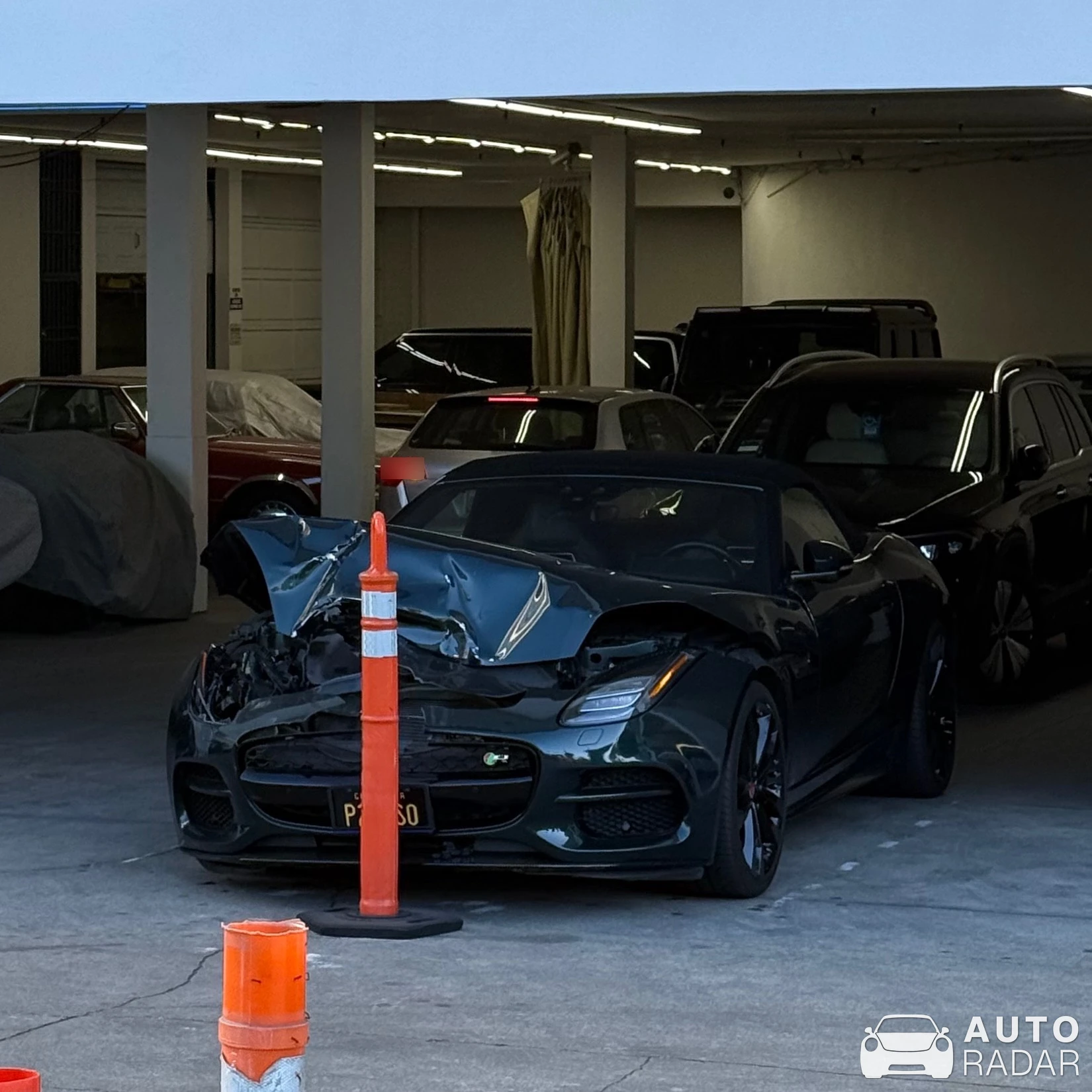 Jaguar F-Type R Convertible spotted in Beverly Hills, United States