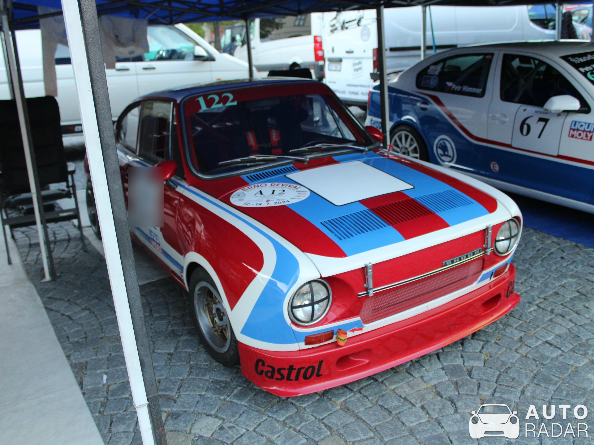 Škoda 130 RS spotted in Náměšť nad Oslavou