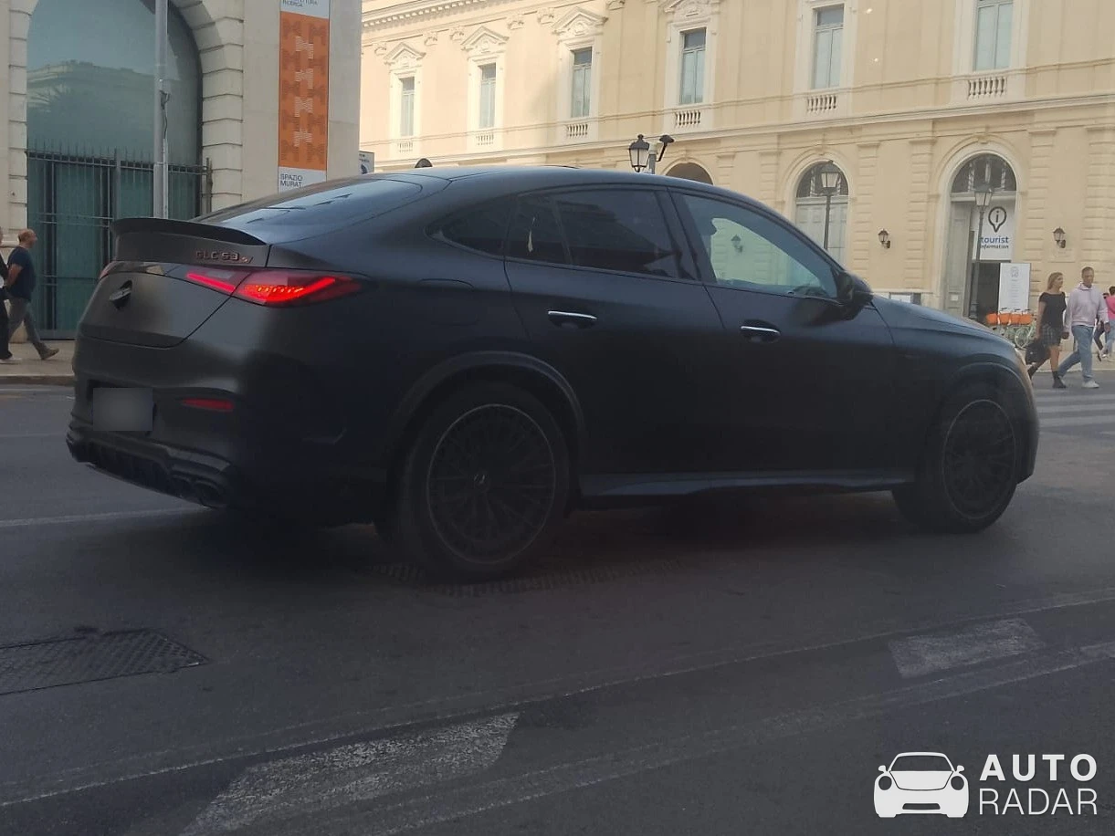 Mercedes-AMG GLC 63 S E-Performance Coupé C254 spotted in Bari, Italy