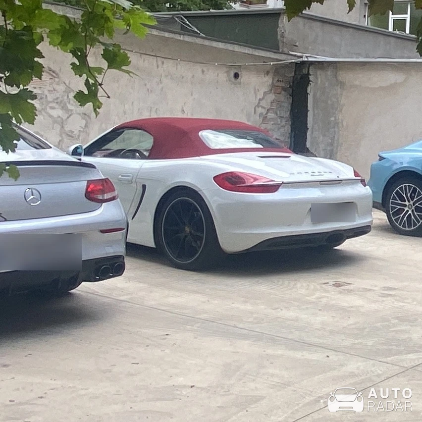 Porsche 981 Boxster spotted in Бургас, България