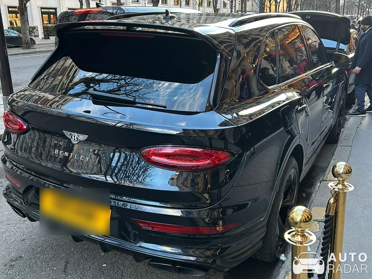 Bentley Bentayga spotted in Paris, France
