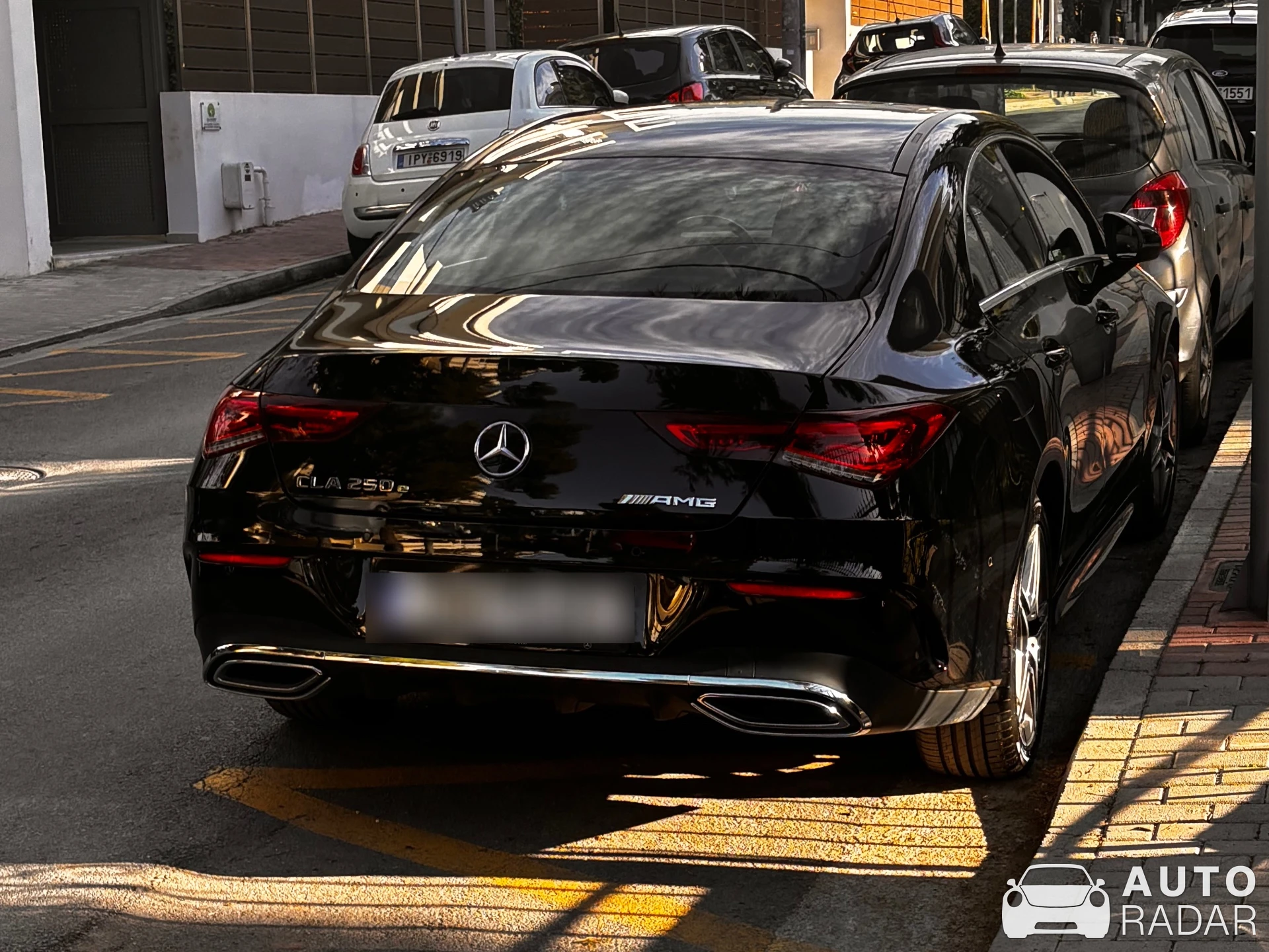 Mercedes-Benz CLA-Klasse C118 spotted in Αγία Παρασκευή