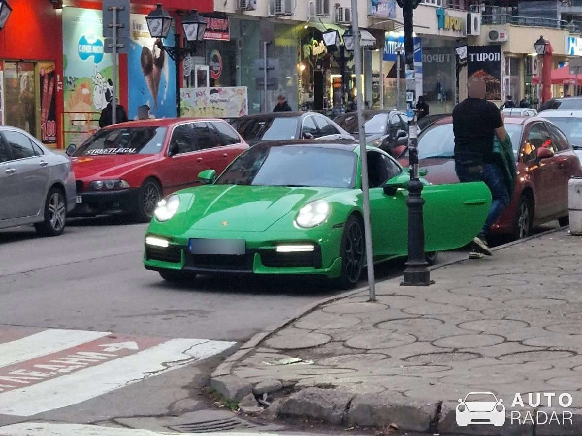Porsche 992 Turbo S MkI spotted in Русе, България