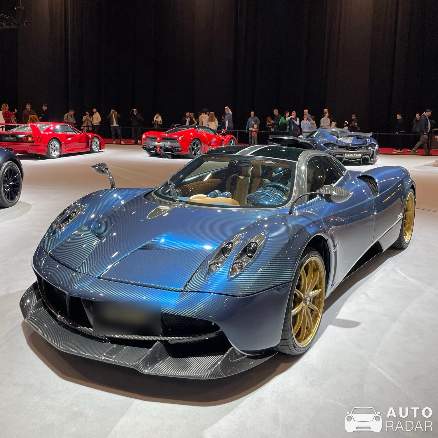 Pagani Huayra Roadster BC Tempesta spotted in Geneva, Switzerland