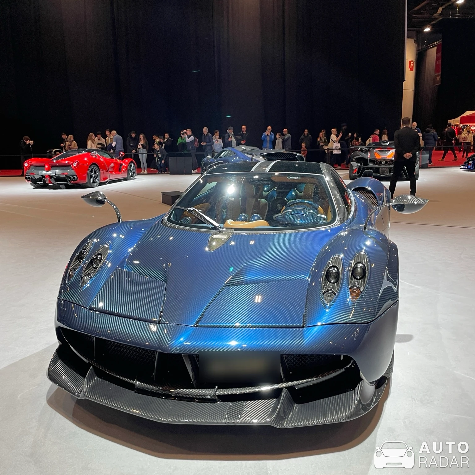 Pagani Huayra Roadster BC Tempesta spotted in Geneva