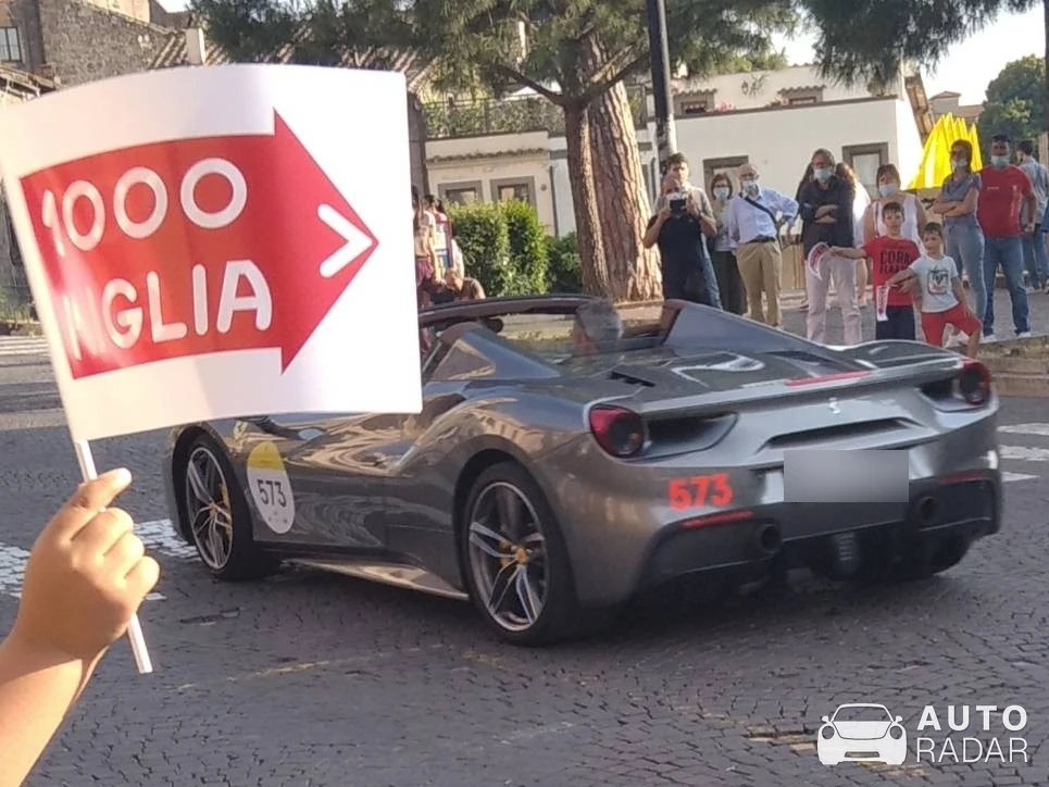Ferrari 488 Spider spotted in Viterbo